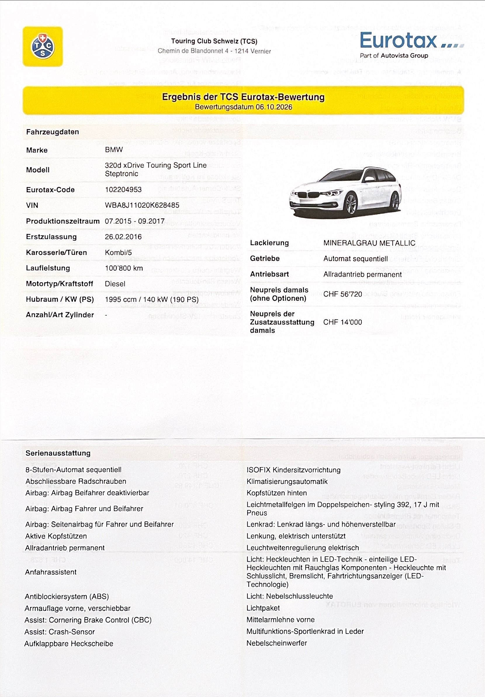 BMW 320d xDrive Touring Sport Line Steptronic-image-8