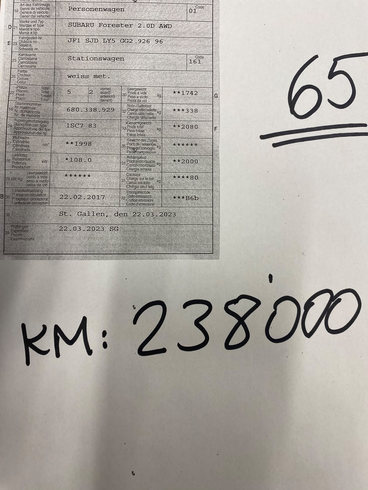 SUBARU Forester 2.0D Advantage Lineatronic-image-15