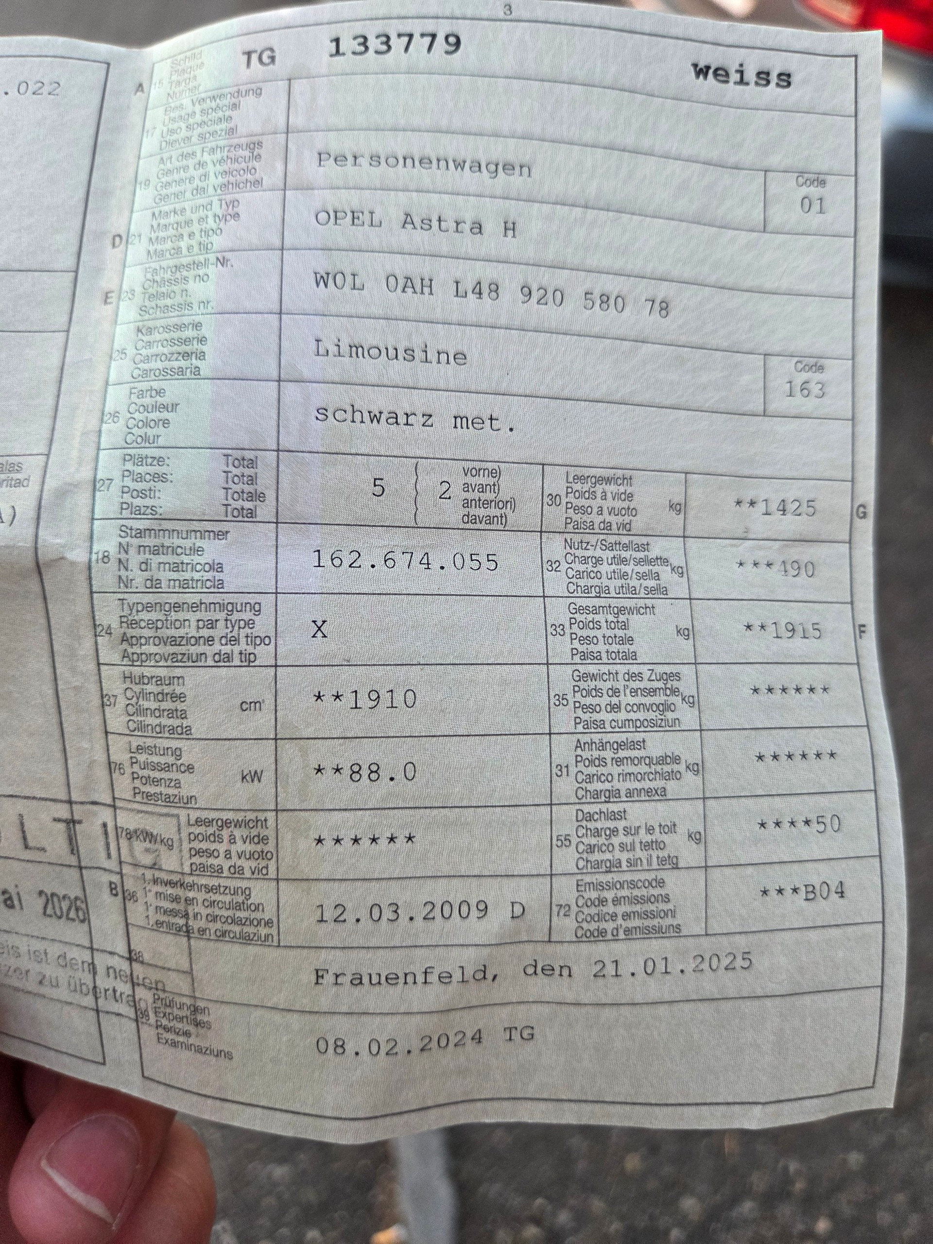 OPEL Limusine Automat-image-9