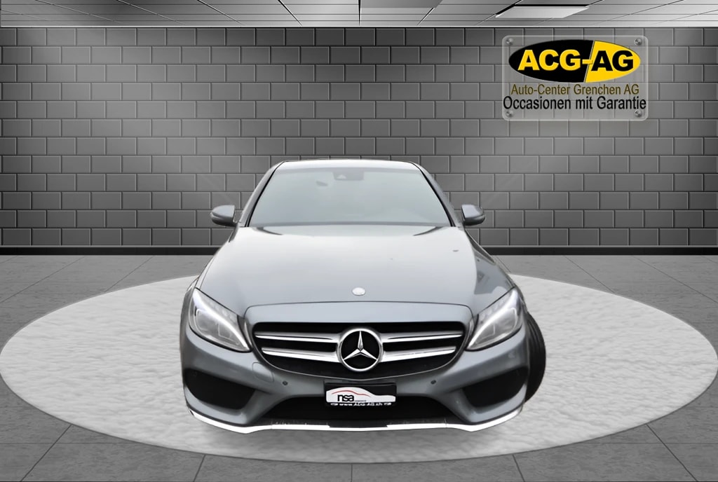MERCEDES-BENZ C 300 BlueTEC Hybrid AMG Line 7G-Tronic ** Voll-Leder Ausstattung ** LED Xenon ** Gr-Navi ** Sitzheizung ** Ab MFK **-image-1