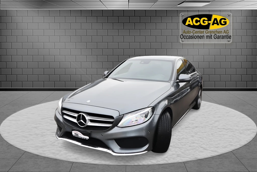 MERCEDES-BENZ C 300 BlueTEC Hybrid AMG Line 7G-Tronic ** Voll-Leder Ausstattung ** LED Xenon ** Gr-Navi ** Sitzheizung ** Ab MFK **-image-2