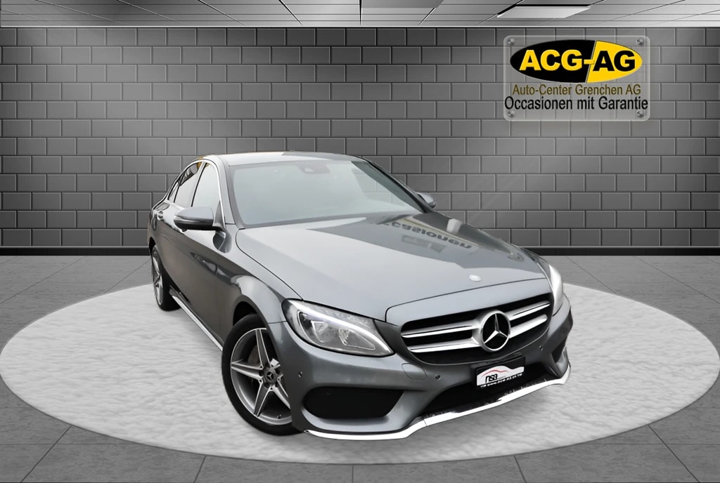 MERCEDES-BENZ C 300 BlueTEC Hybrid AMG Line 7G-Tronic ** Voll-Leder Ausstattung ** LED Xenon ** Gr-Navi ** Sitzheizung ** Ab MFK **-image-0