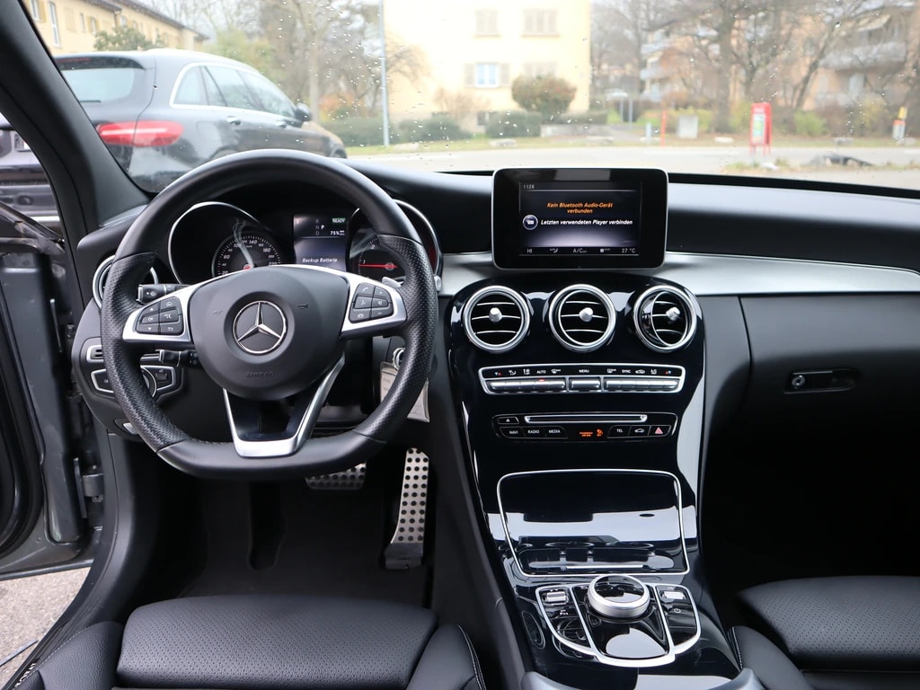MERCEDES-BENZ C 300 BlueTEC Hybrid AMG Line 7G-Tronic ** Voll-Leder Ausstattung ** LED Xenon ** Gr-Navi ** Sitzheizung ** Ab MFK **-image-8