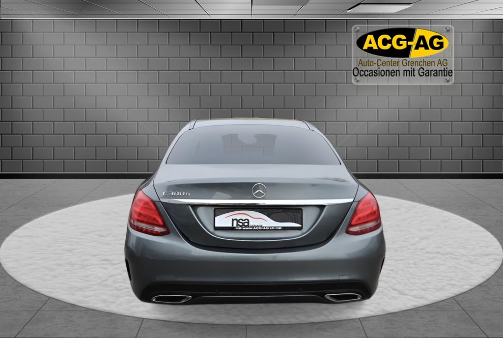 MERCEDES-BENZ C 300 BlueTEC Hybrid AMG Line 7G-Tronic ** Voll-Leder Ausstattung ** LED Xenon ** Gr-Navi ** Sitzheizung ** Ab MFK **-image-4
