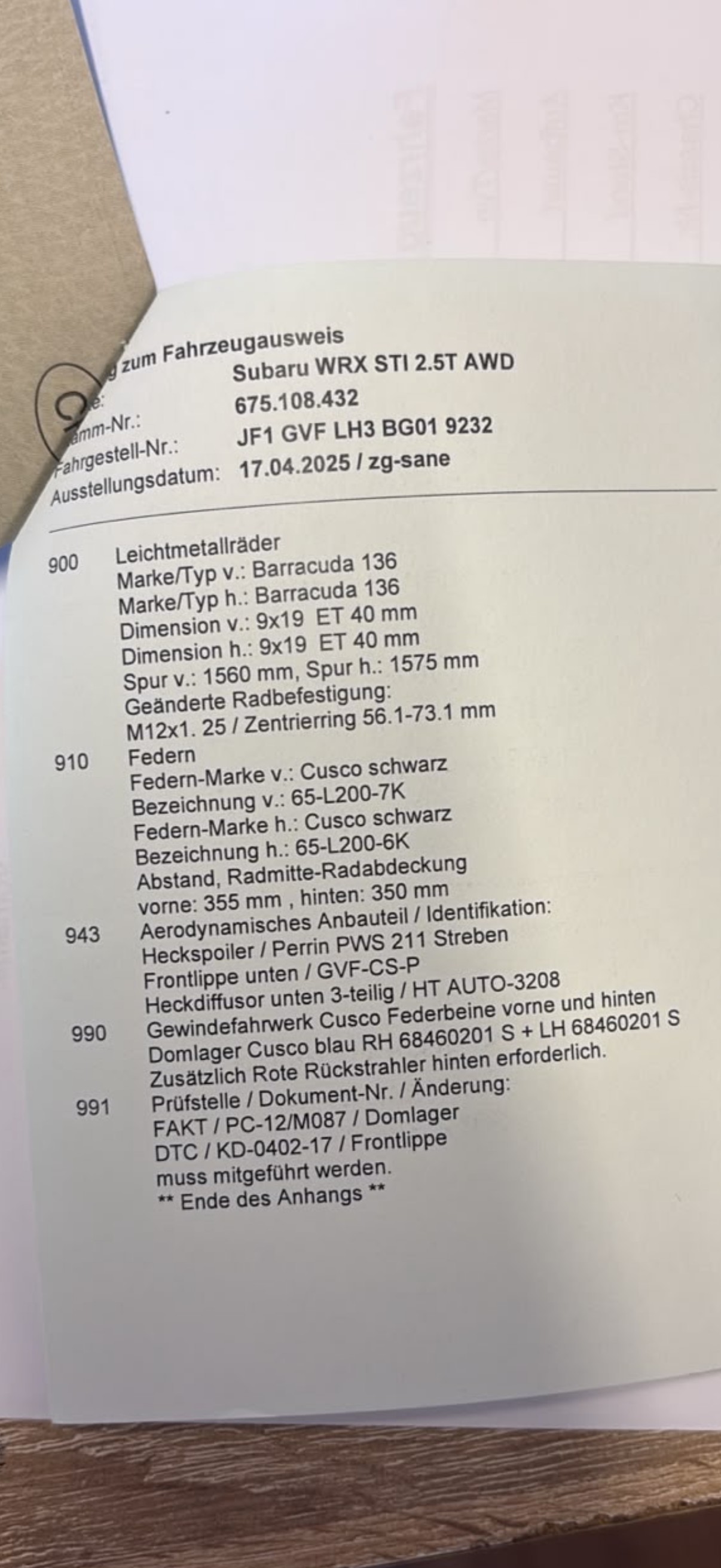 SUBARU 2.5 Turbo 4WD WRX STI Sport-image-14