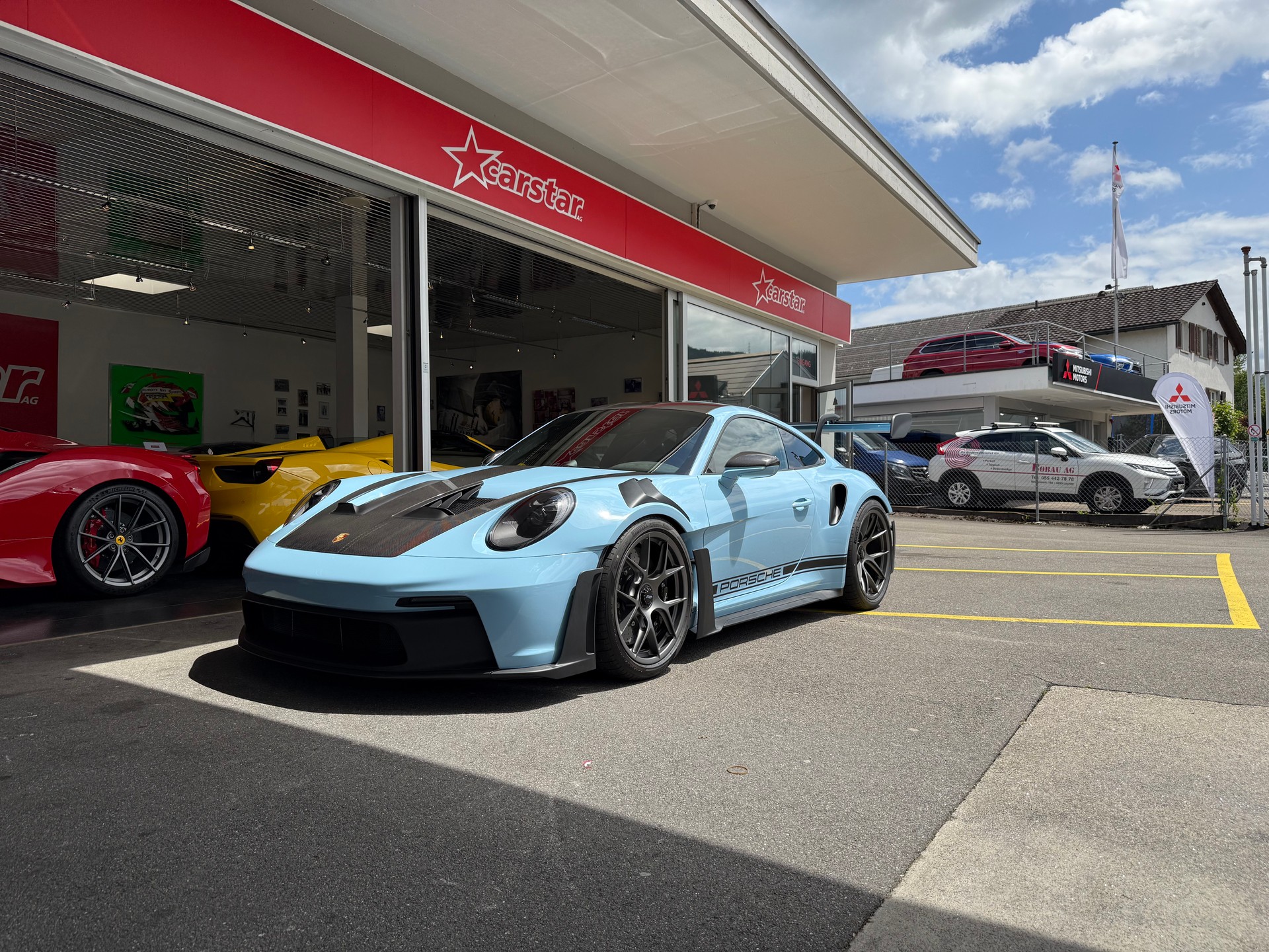 PORSCHE 911 GT3 RS WEISSACH GULF BLUE EDT.-image-1