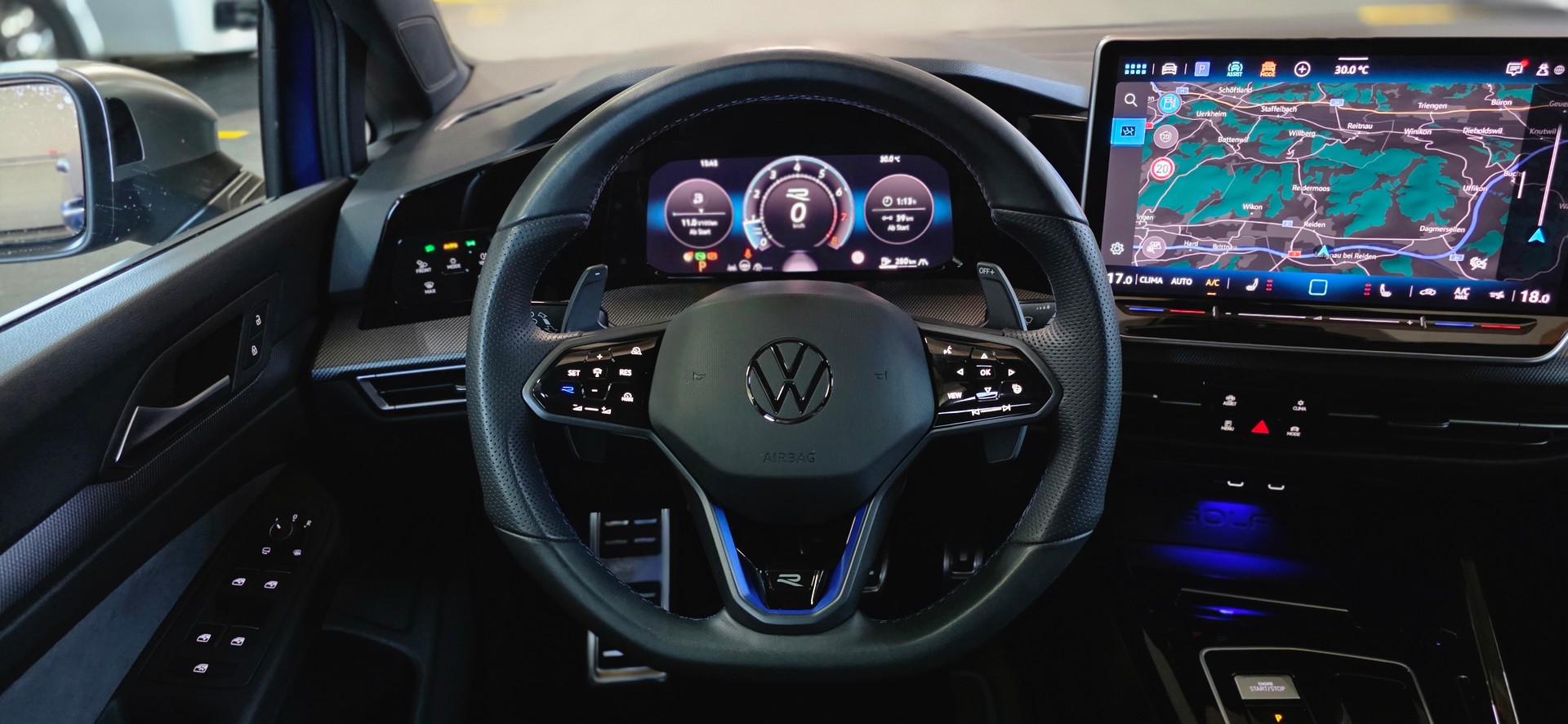 VW Golf Variant 2.0 TSI R Performance DSG 4 Motion *Sitz-&Lenkradheizung*ACC&LaneAssist*360°Kamera*Ambiente*CarPlay&AndroidAuto*-image-11