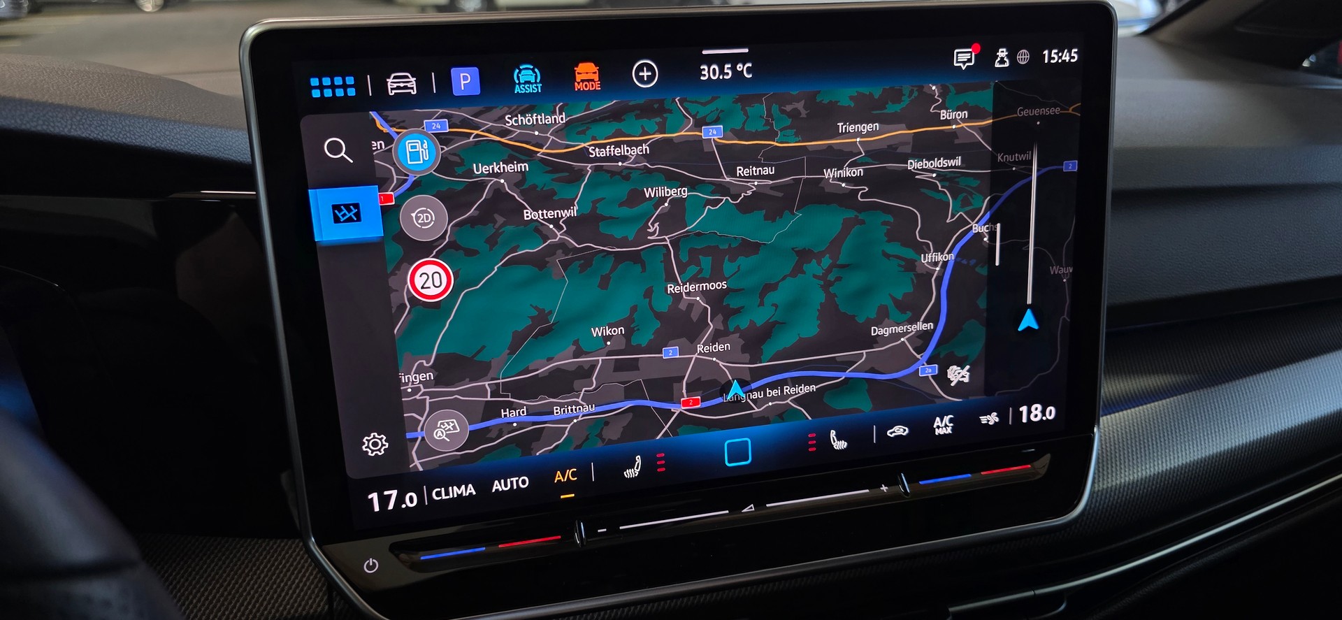 VW Golf Variant 2.0 TSI R Performance DSG 4 Motion *Sitz-&Lenkradheizung*ACC&LaneAssist*360°Kamera*Ambiente*CarPlay&AndroidAuto*-image-17