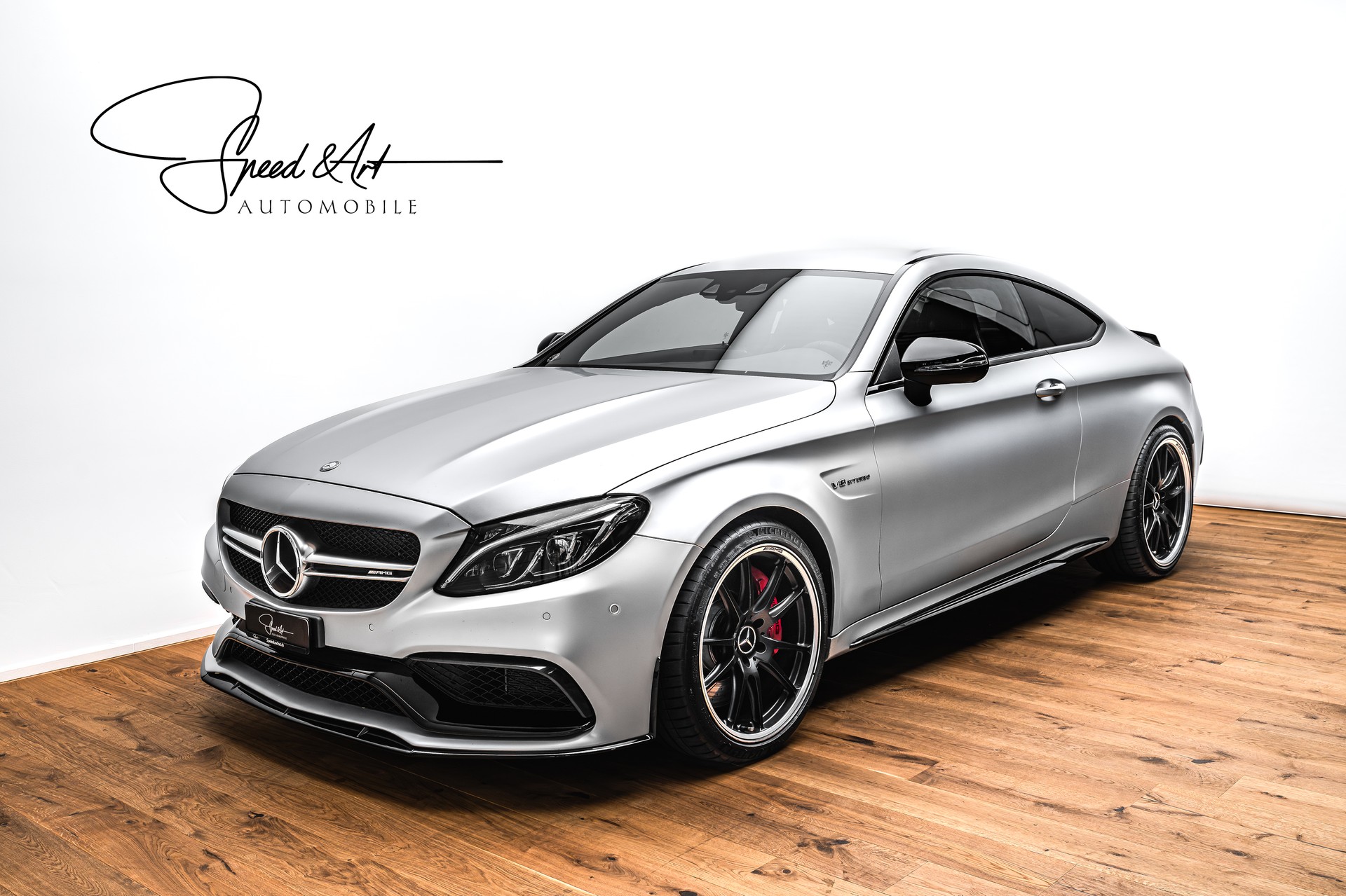 MERCEDES-BENZ C 63 S AMG Edition 1 Speedshift | OHNE OPF | CARBON | MAGNO SILBER-image-0