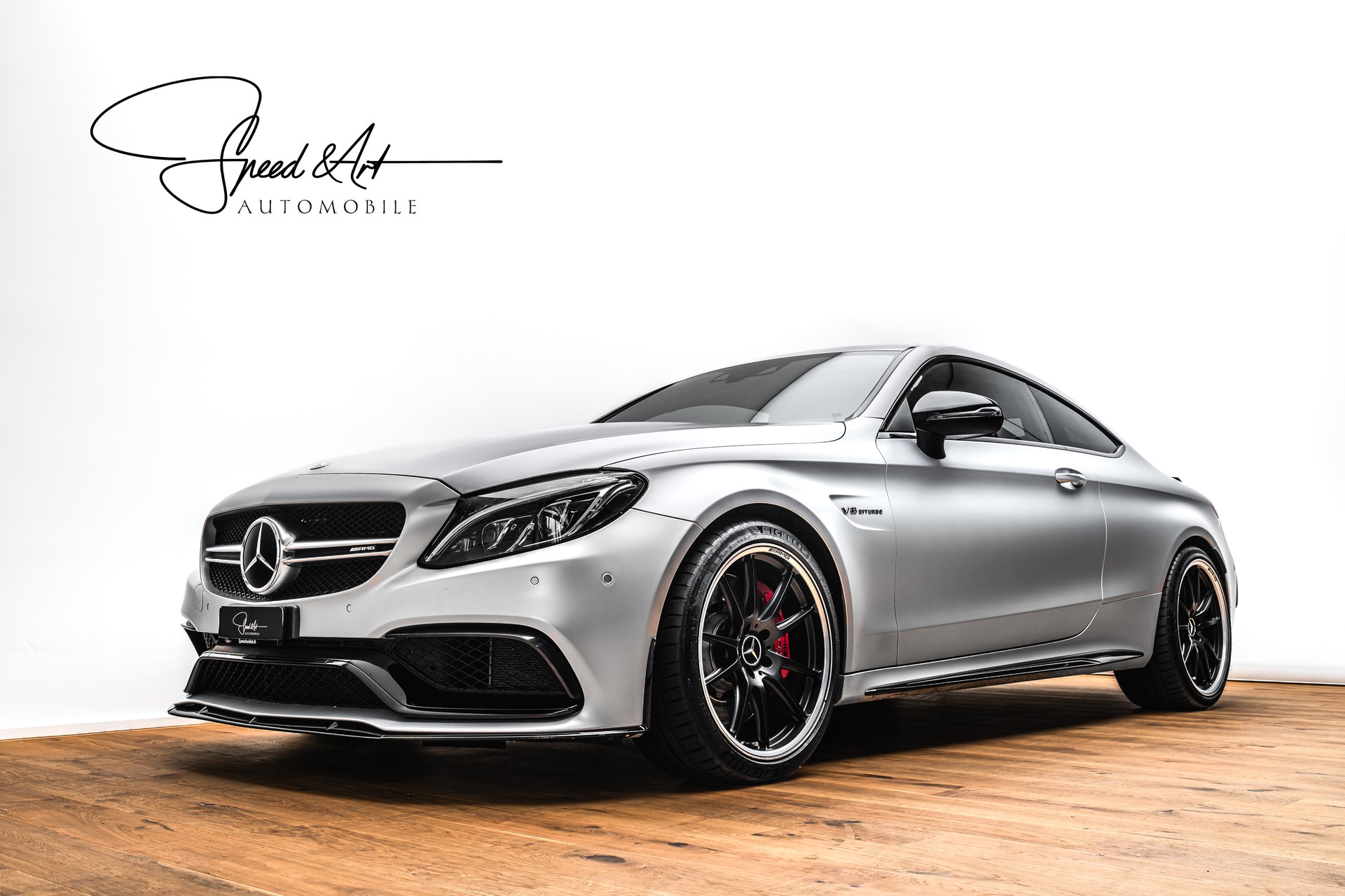 MERCEDES-BENZ C 63 S AMG Edition 1 Speedshift | OHNE OPF | CARBON | MAGNO SILBER-image-1