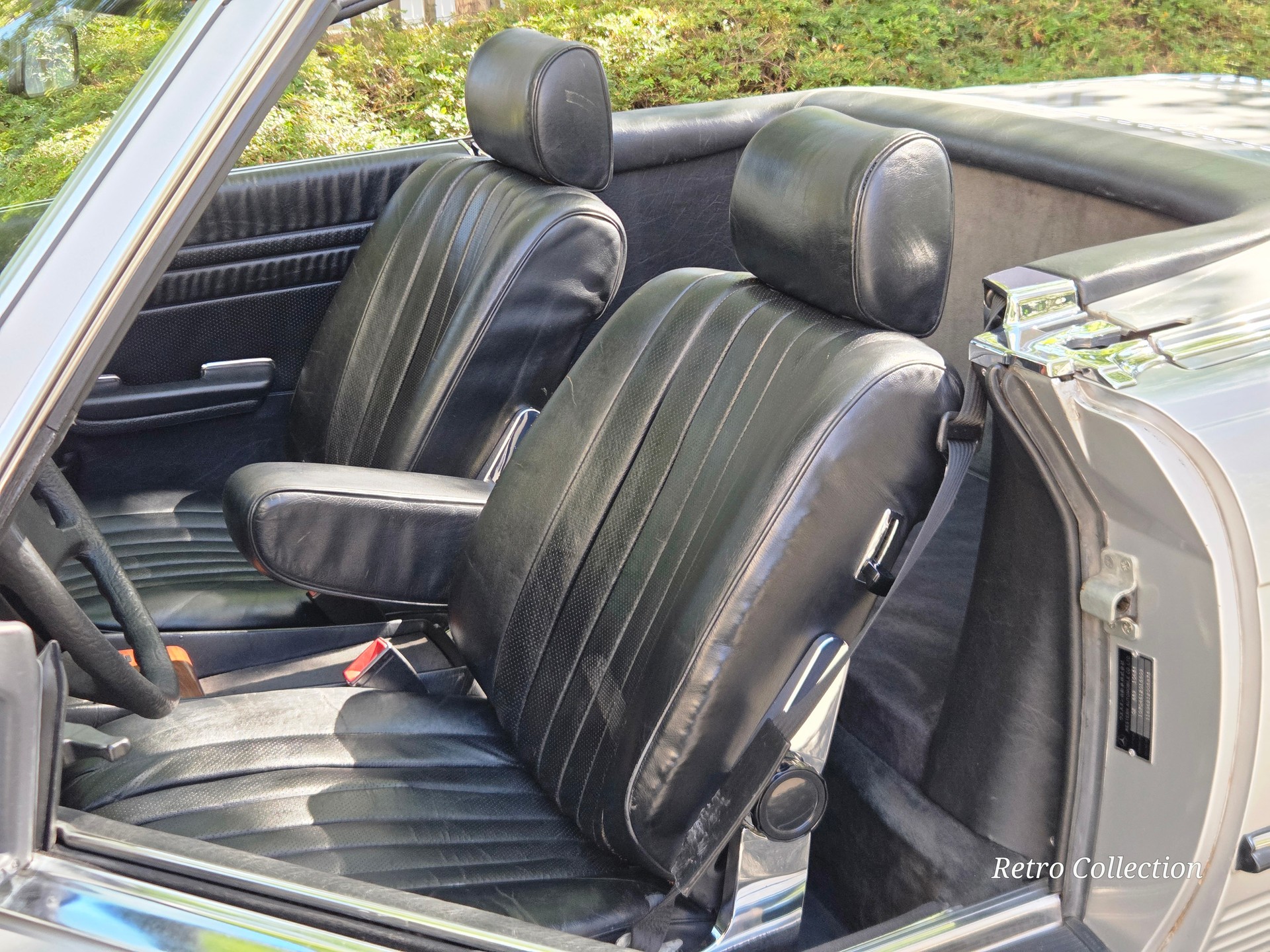 MERCEDES-BENZ 380 SL Automatic - excellent état- hard-top- intérieur cuir- spoiler AMG - expertisée vétéran 01.2024.-image-11