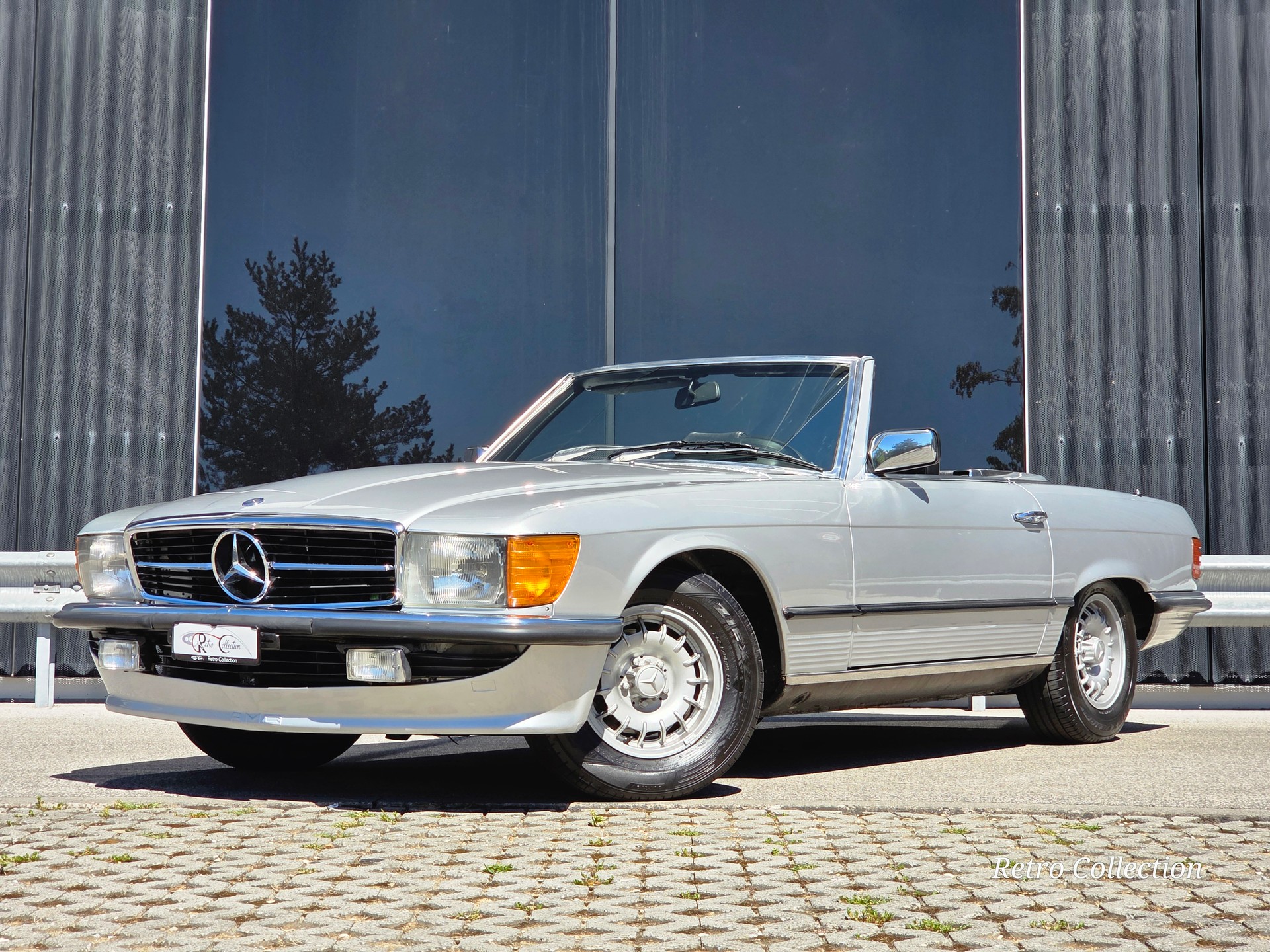 MERCEDES-BENZ 380 SL Automatic - excellent état- hard-top- intérieur cuir- spoiler AMG - expertisée vétéran 01.2024.-image-0