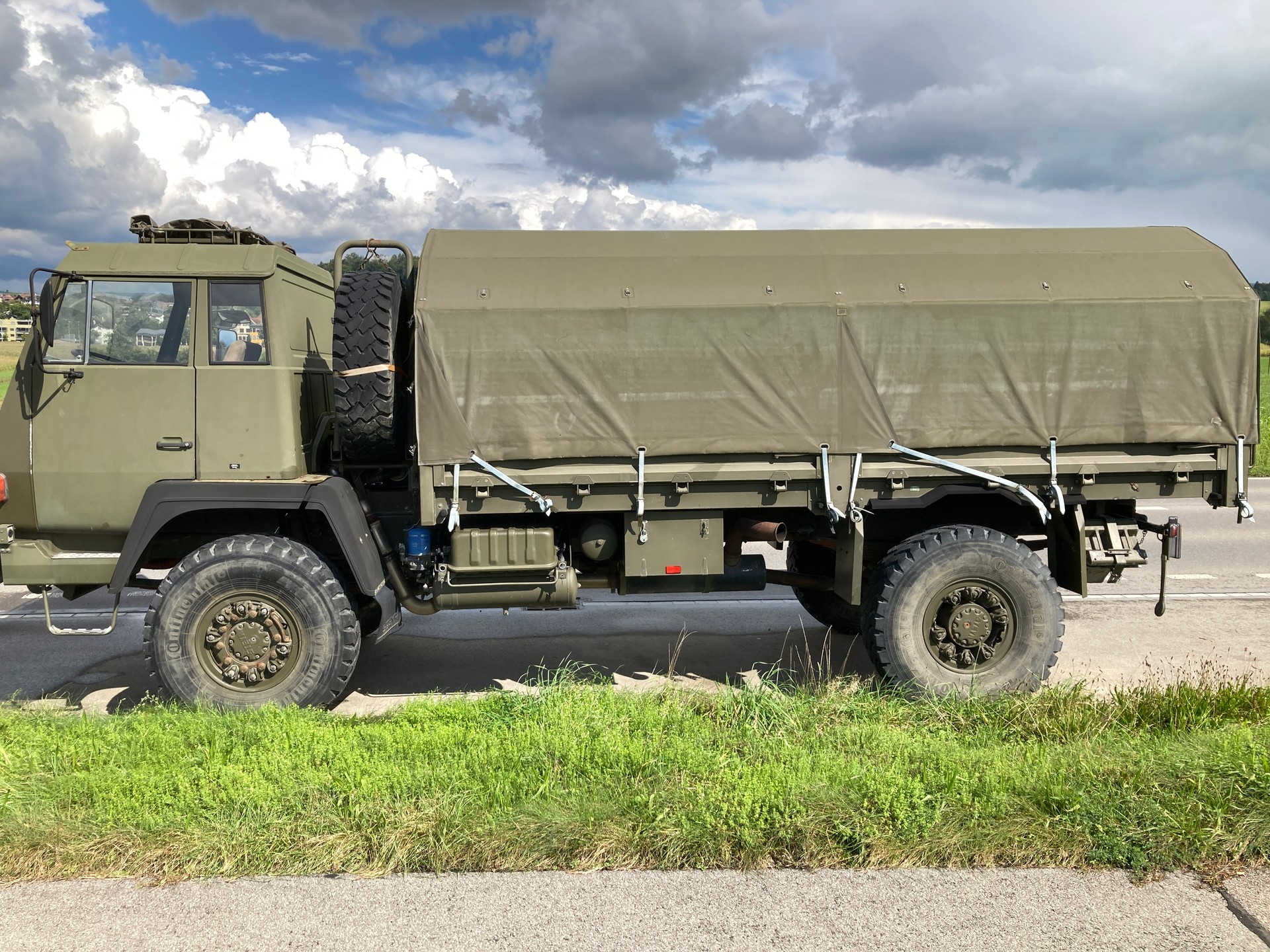 STEYR 1291 4x4 mit Seilwinde-image-2