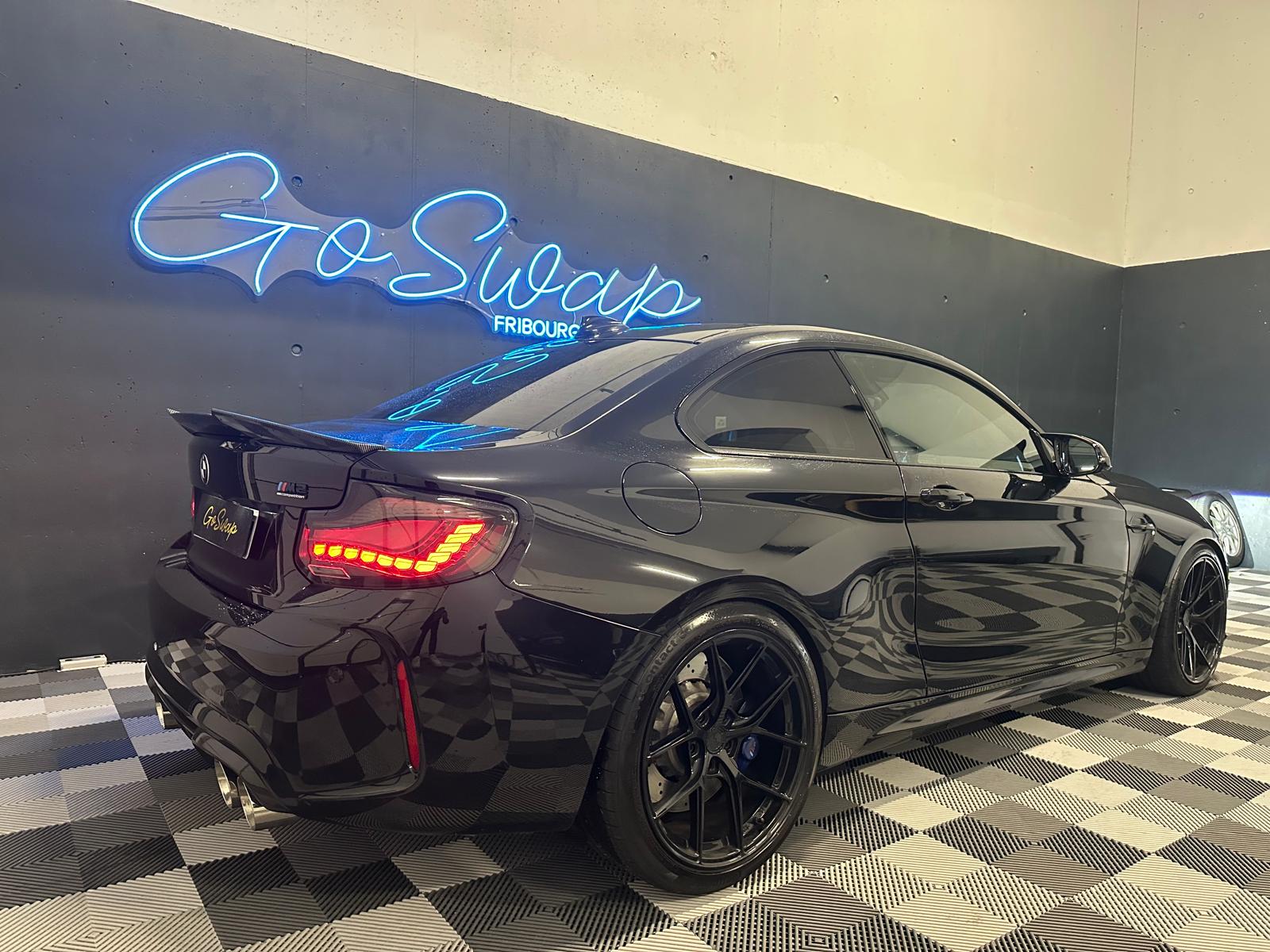BMW M2 Competition Drivelogic *Echappement spécial *Harman Kardon *"Jantes Japan Racing"-image-5