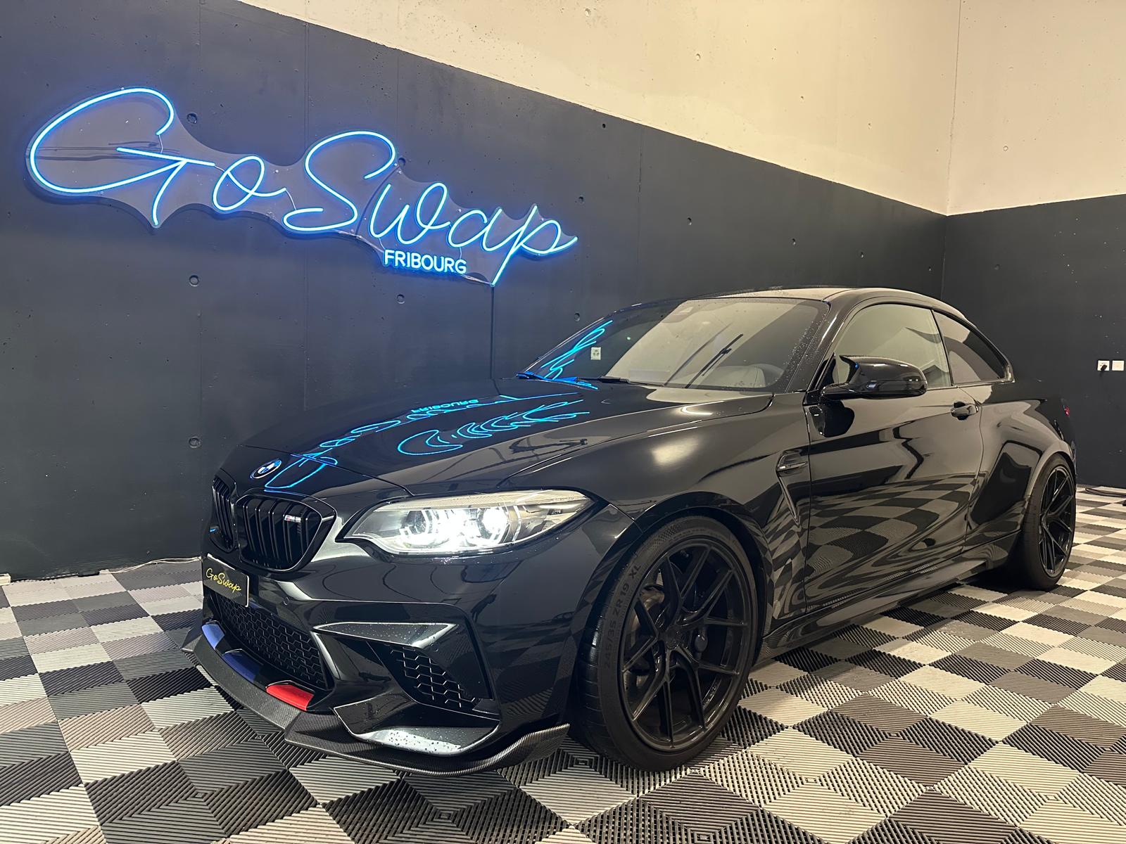 BMW M2 Competition Drivelogic *Echappement spécial *Harman Kardon *"Jantes Japan Racing"-image-0