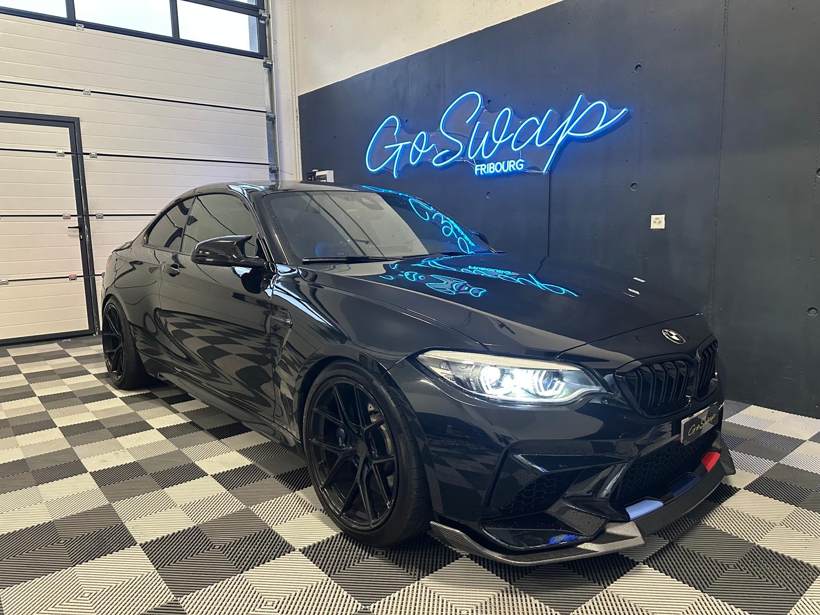 BMW M2 Competition Drivelogic *Echappement spécial *Harman Kardon *"Jantes Japan Racing"-image-7