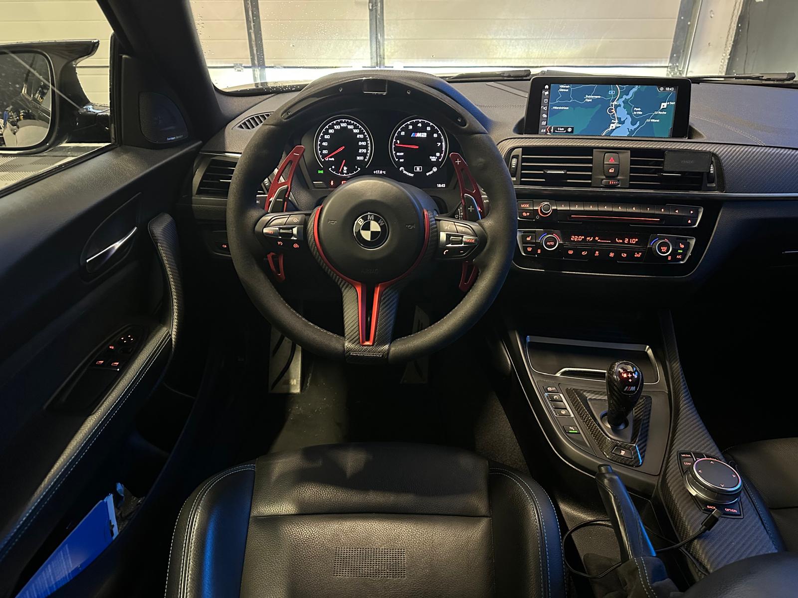 BMW M2 Competition Drivelogic *Echappement spécial *Harman Kardon *"Jantes Japan Racing"-image-14