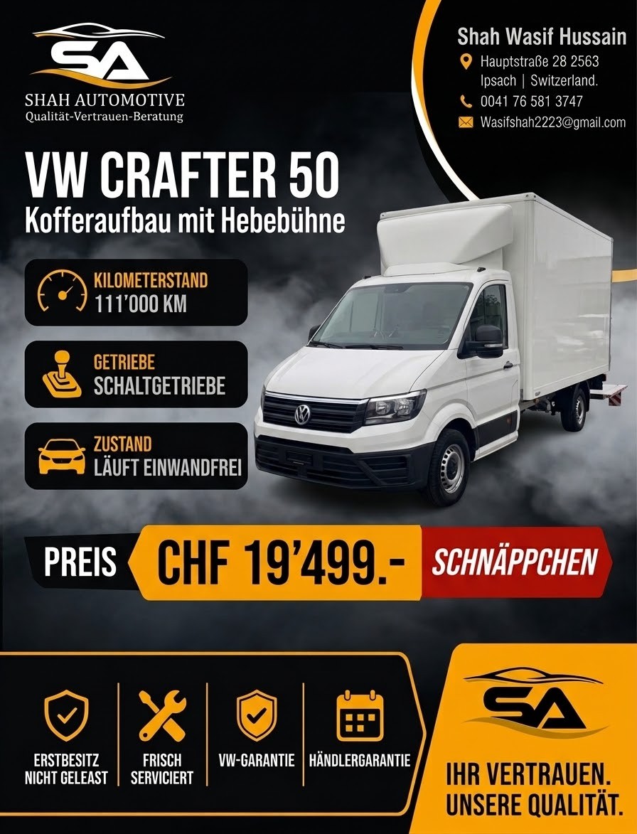 VW Crafter 50 2.0 TDI L4 DB / RJ-image-0