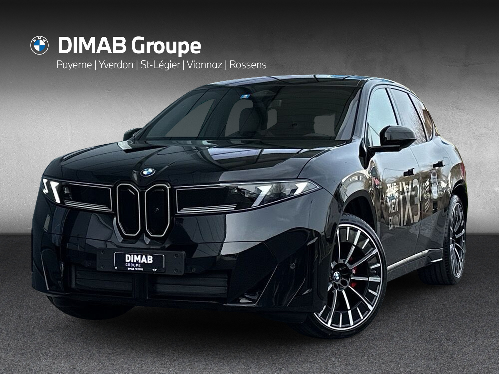 BMW iX3 50 xDrive M Sport Pro **Action de leasing à 0.9% avec assurance et roues hiver**