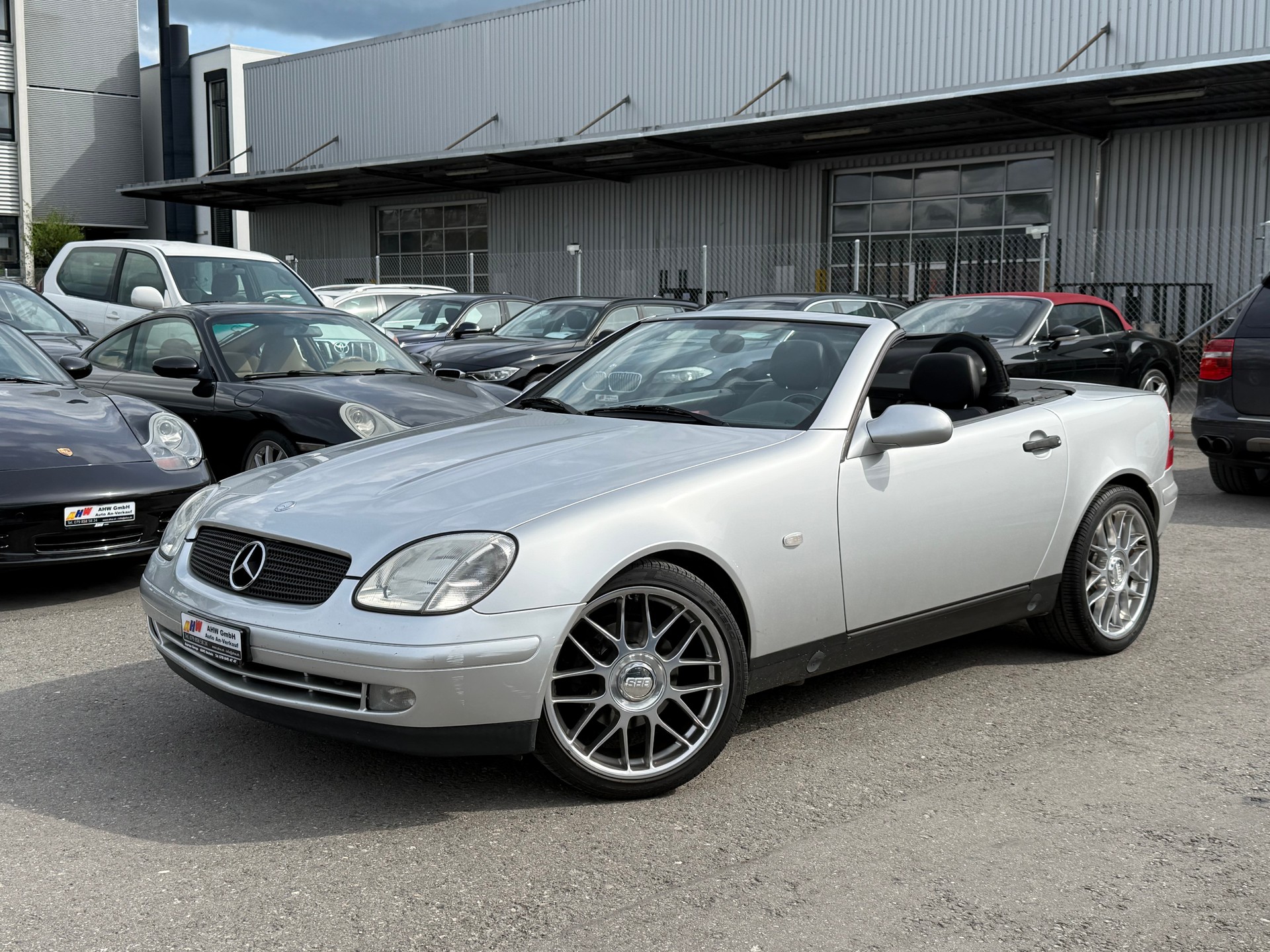 MERCEDES-BENZ SLK 200 / Ab MFK 28.11.2024 / BBS Felgen / Klimaanlage / Leder / Sitzheizung-image-0