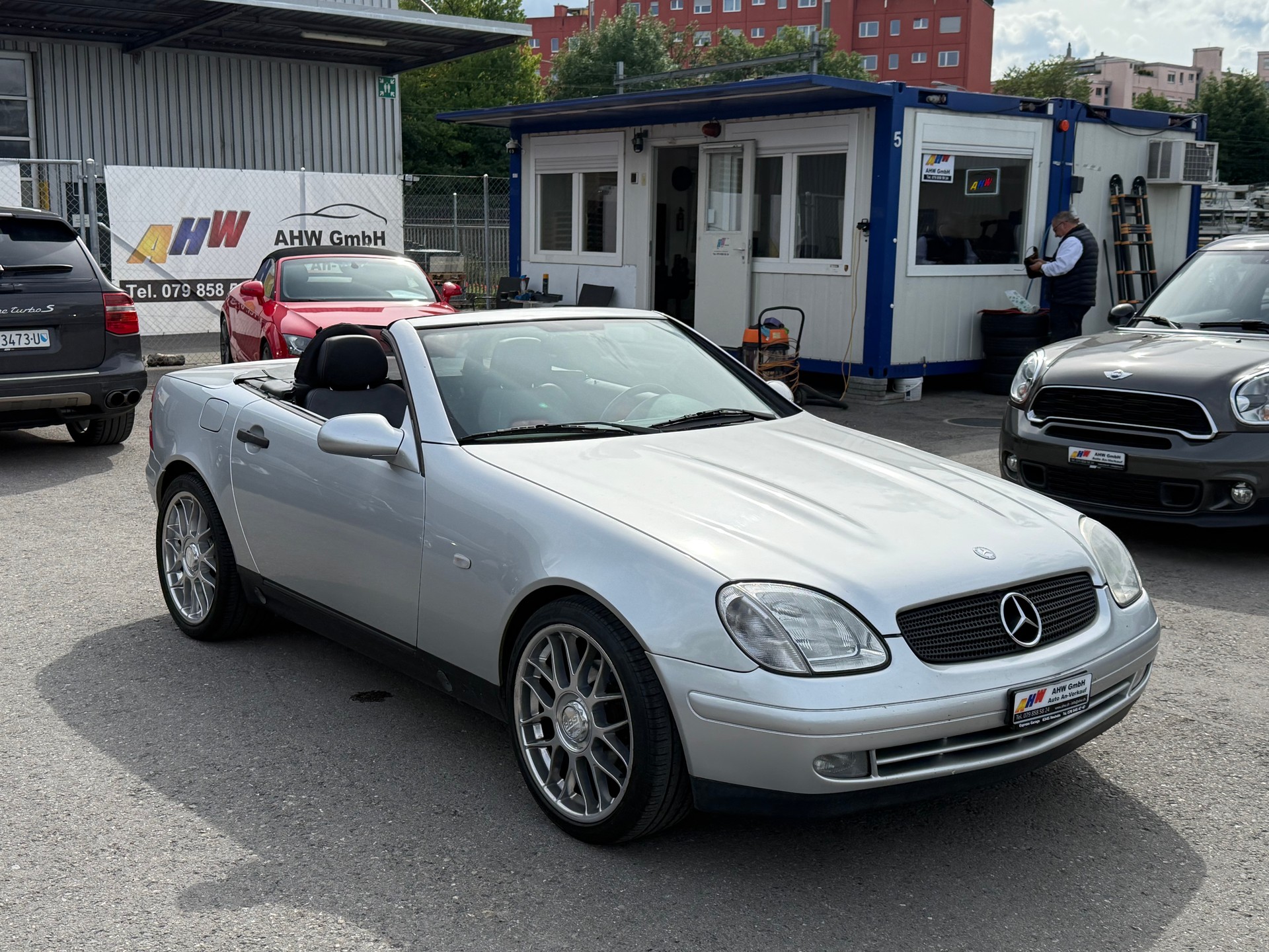 MERCEDES-BENZ SLK 200 / Ab MFK 28.11.2024 / BBS Felgen / Klimaanlage / Leder / Sitzheizung-image-2
