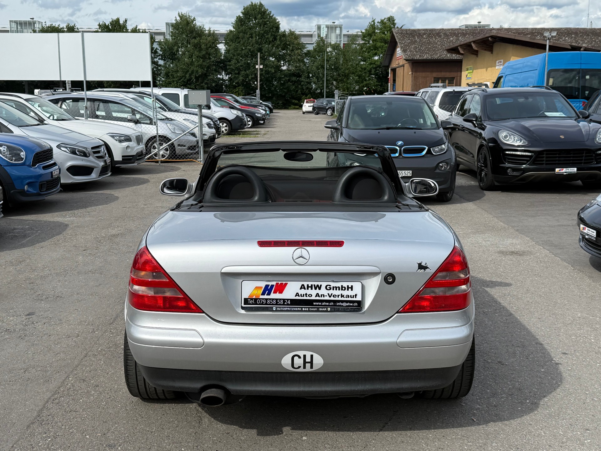 MERCEDES-BENZ SLK 200 / Ab MFK 28.11.2024 / BBS Felgen / Klimaanlage / Leder / Sitzheizung-image-4