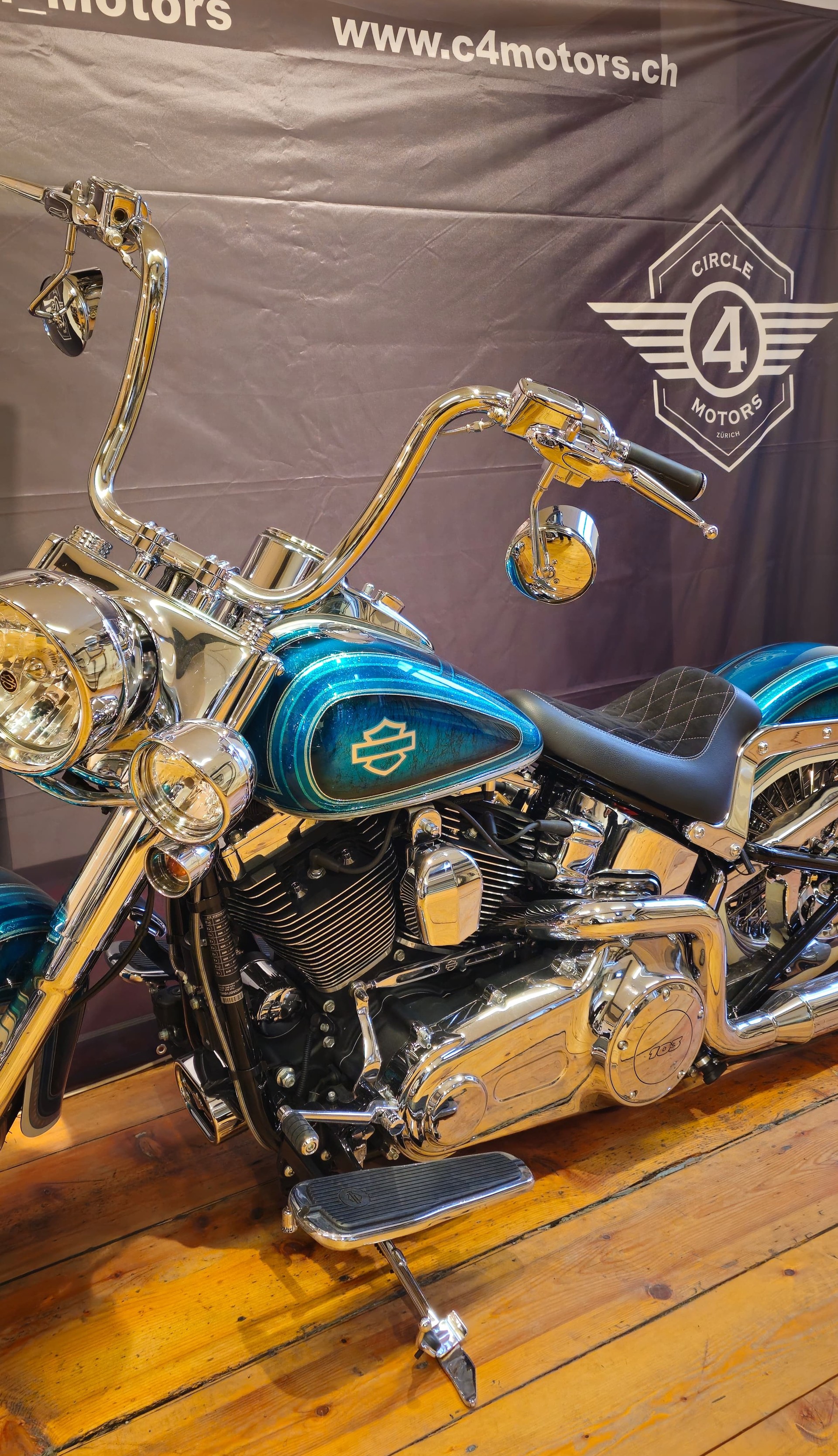 HARLEY-DAVIDSON FLSTN Softail Deluxe ABS-image-2