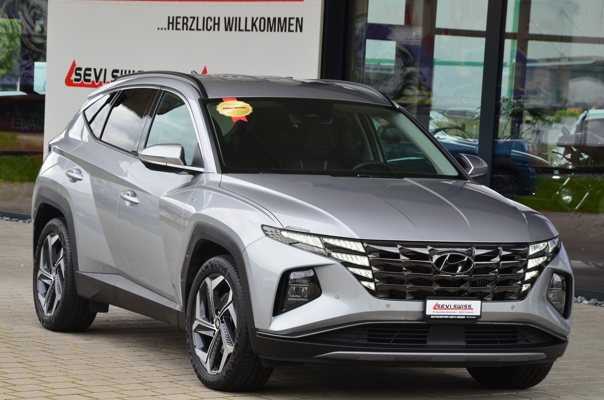 HYUNDAI Tucson 1.6 CRDI 48V Vertex 4WD DCT*Frisch ab MFK,Werksgarantie bis 07.2026*-image-0