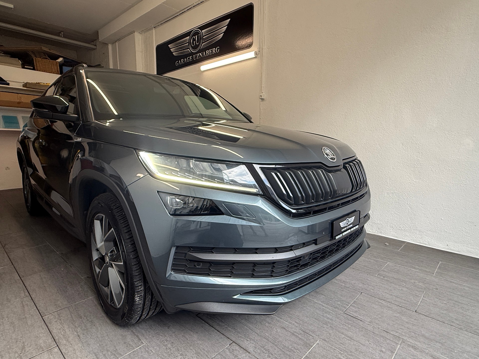 SKODA Kodiaq 2.0 TDI CR Sport Line 4x4 DSG Ab 250.- pro Monat-image-6