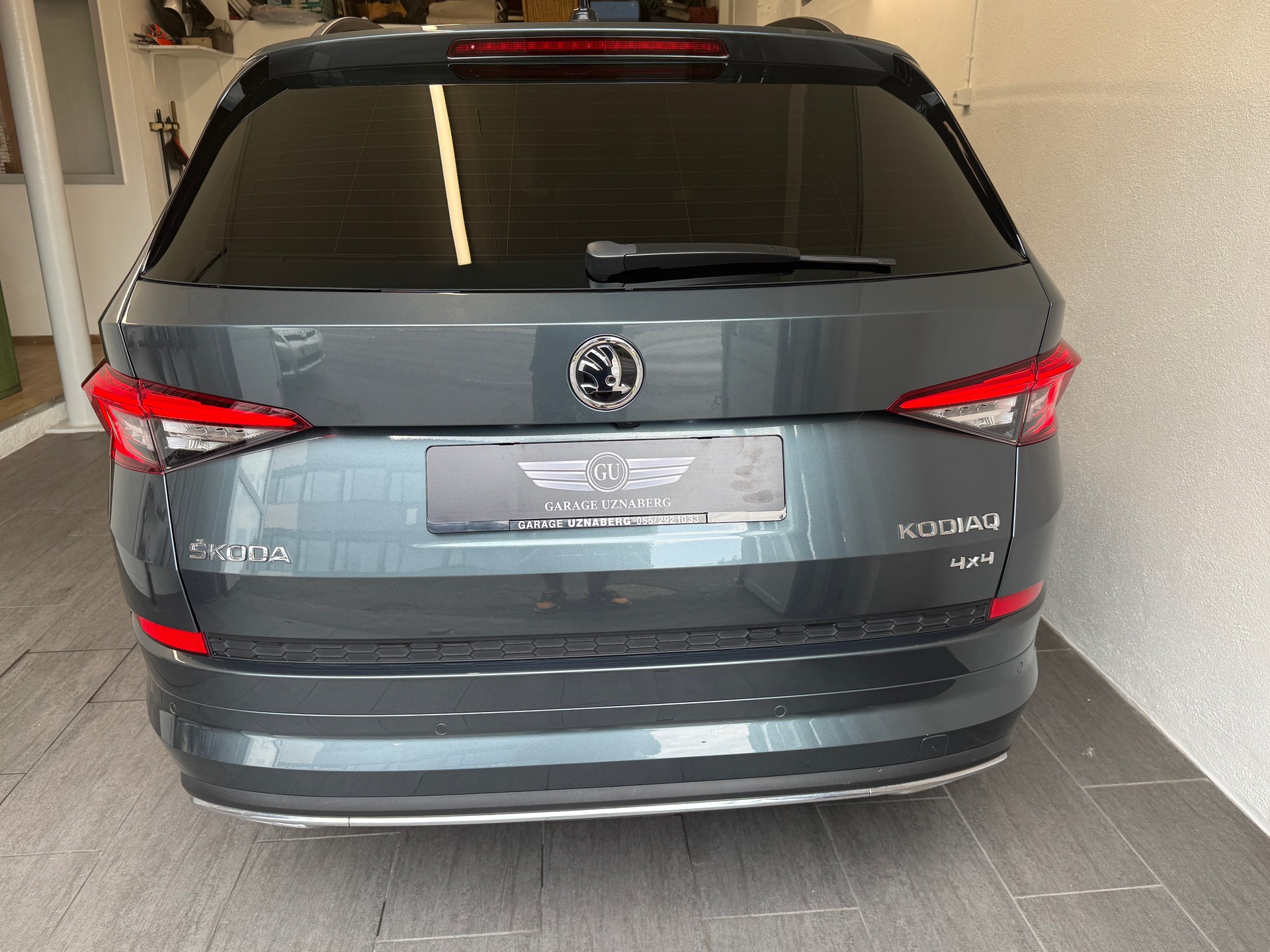 SKODA Kodiaq 2.0 TDI CR Sport Line 4x4 DSG Ab 250.- pro Monat-image-3