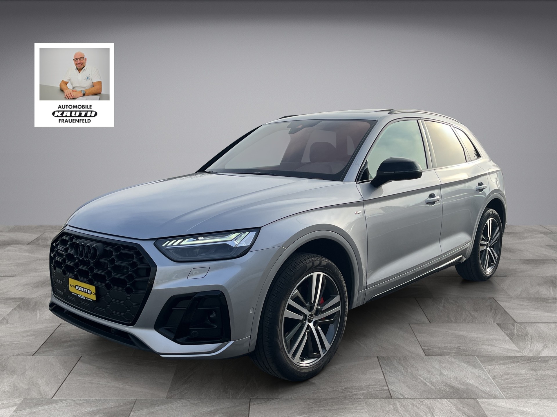AUDI Q5 55 TFSI e PHEV S line quattro S-tronic*Panodach, AHK, Standklima/Heizung, (5-Jahre Garantie)-image-0