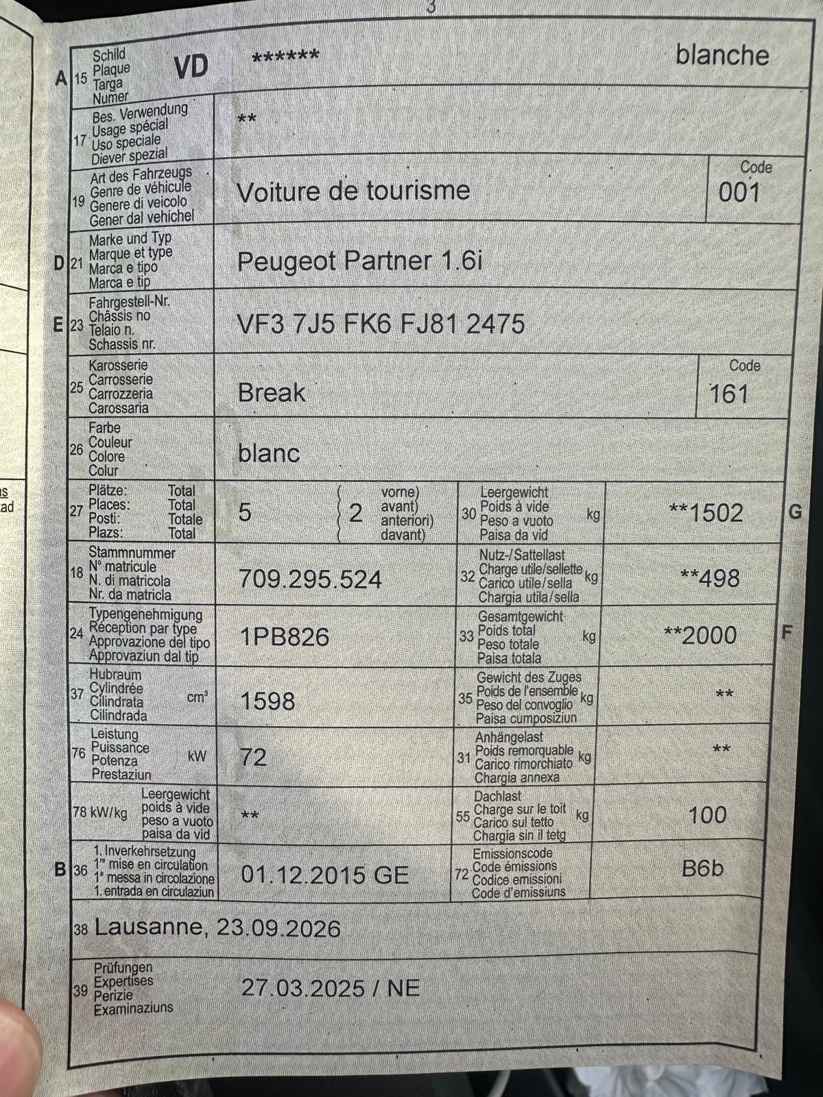 PEUGEOT Partner 1.6 VTi Active-image-10