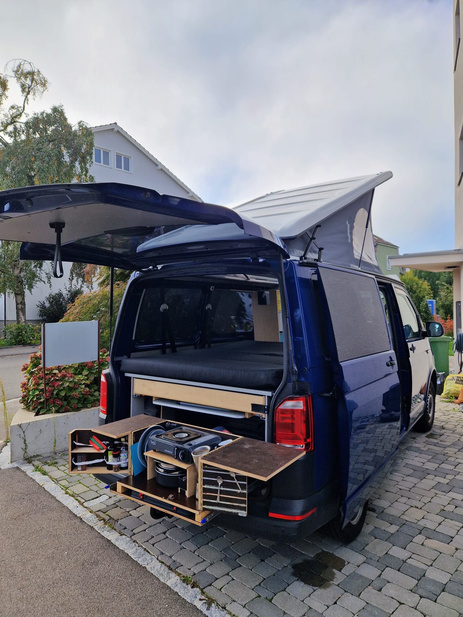 VW T6 *9-Sitzer*Aufstelldach *Schlafsystem*Heckküche-image-3