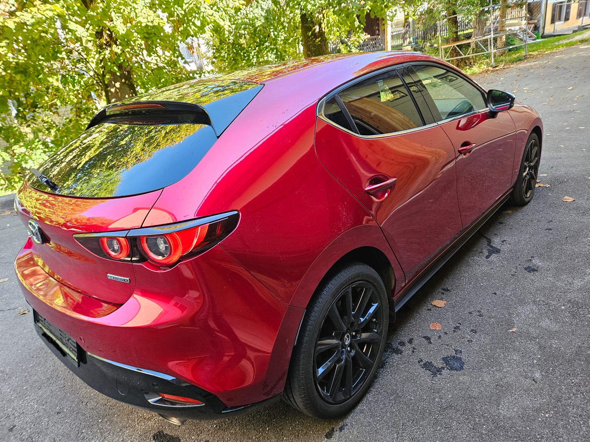 MAZDA 3 Hatchback SKYACTIV-X M Hybrid 186 Exclusive Line Automat HAGELSCHADEN DEGATS DE GRELE-image-10