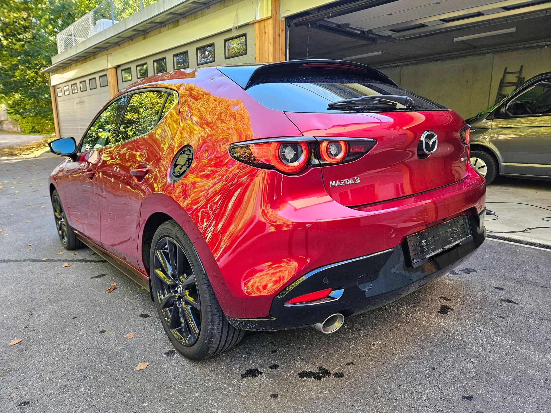 MAZDA 3 Hatchback SKYACTIV-X M Hybrid 186 Exclusive Line Automat HAGELSCHADEN DEGATS DE GRELE-image-6