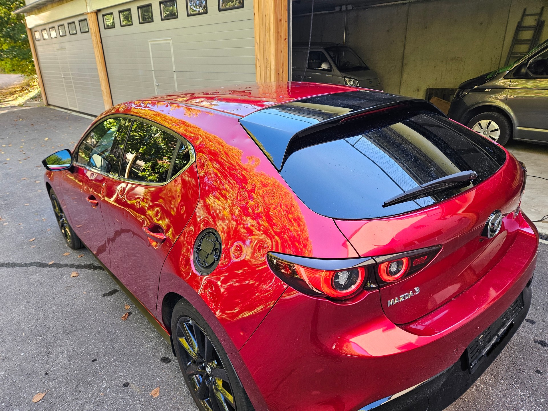 MAZDA 3 Hatchback SKYACTIV-X M Hybrid 186 Exclusive Line Automat HAGELSCHADEN DEGATS DE GRELE-image-9