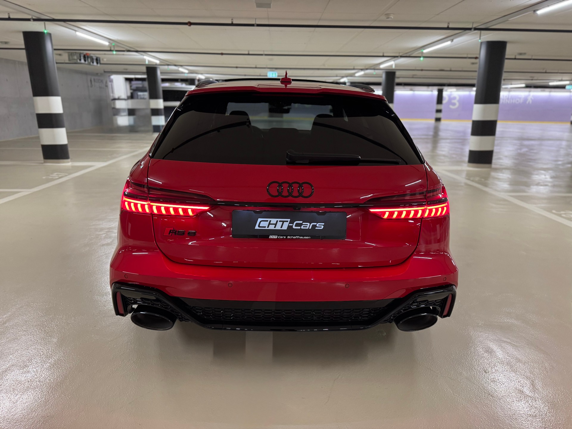 AUDI RS6 Avant 4.0 TFSI V8 quattro * ON TOP * Tango RED * Pano *-image-3