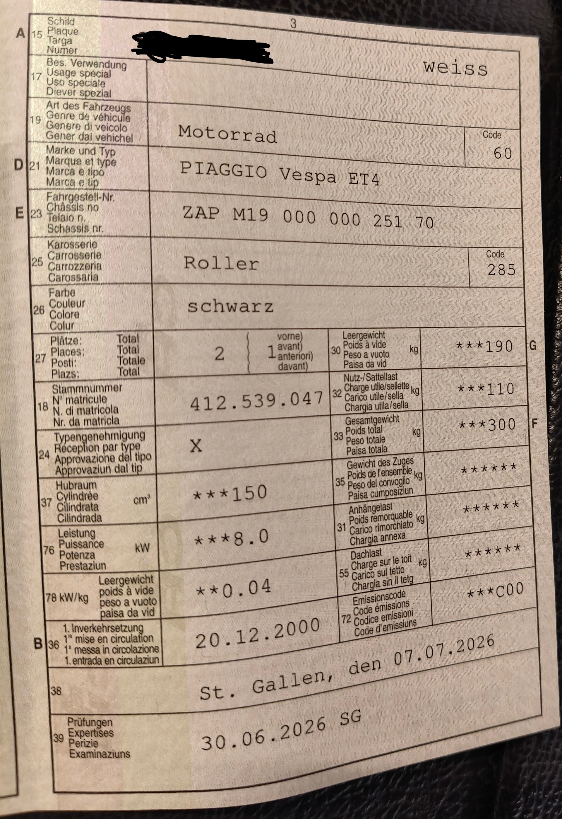PIAGGIO Vespa 150 ET4-image-4