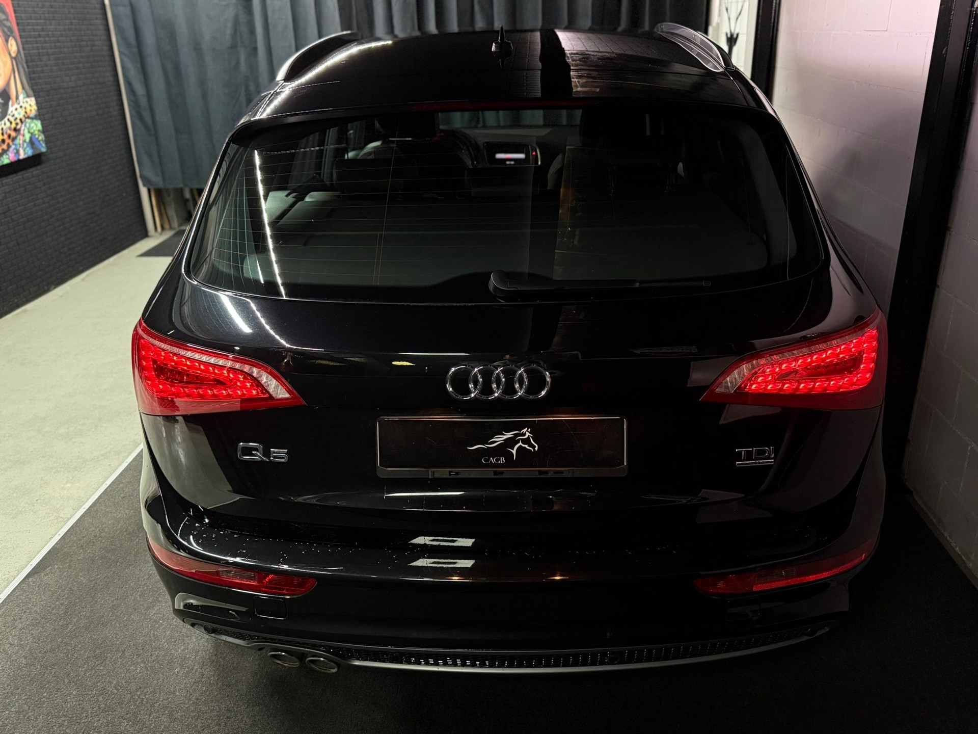 AUDI Q5 2.0 TDI quattro S-tronic S-Line / All Black-image-7