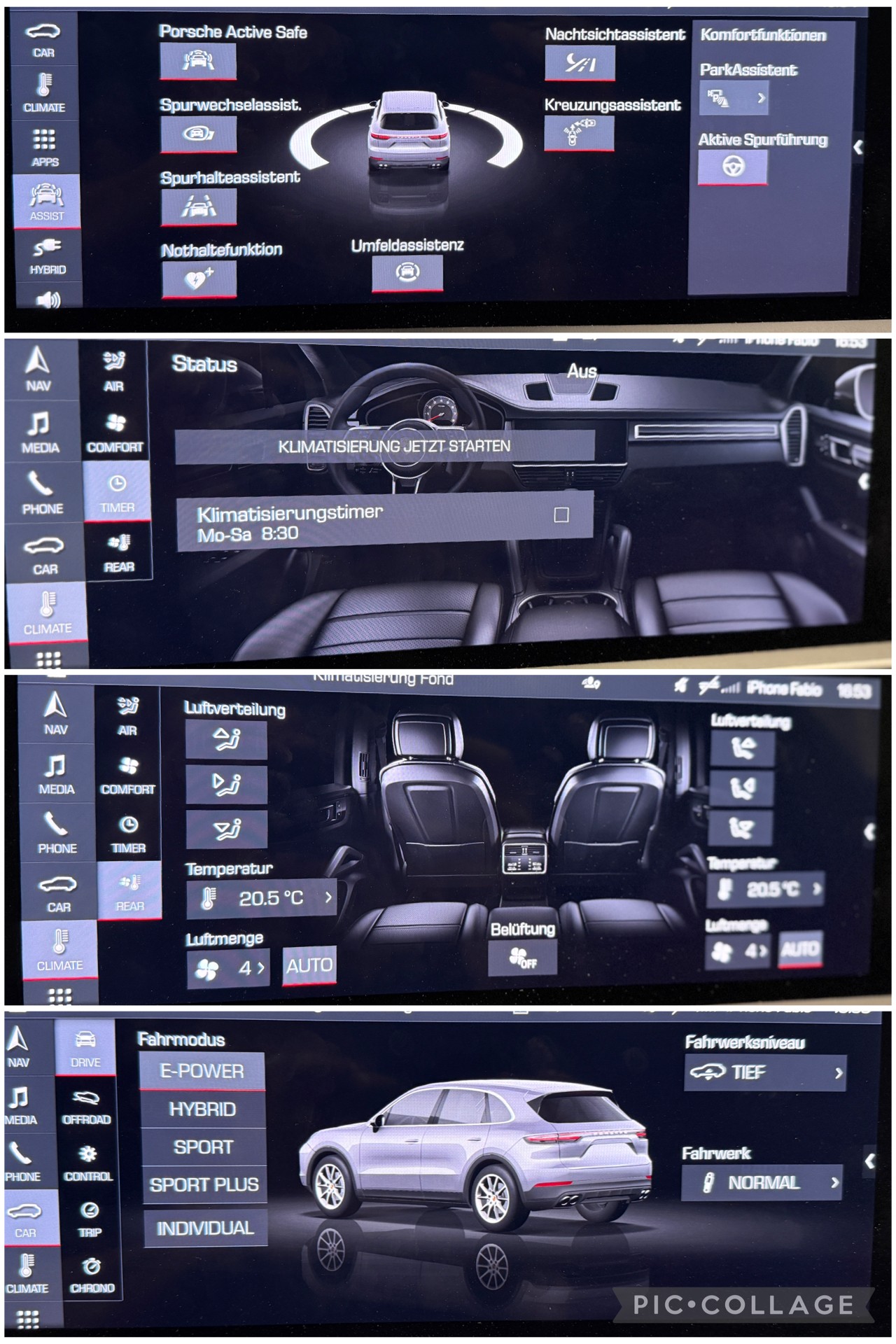 PORSCHE Cayenne E-Hybrid „Moonlight Blue Metallic & Schiefergraues Interieur“-image-10