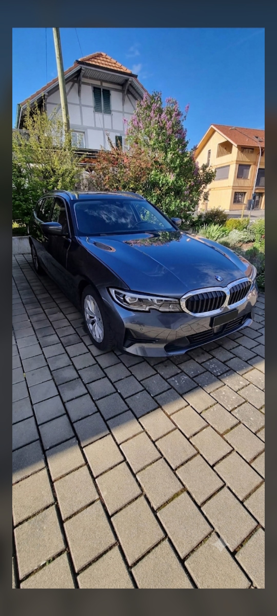 BMW 318d 48V Touring Steptronic Frisch ab MFK & Service. Gratis Service bis 100'000 Km. Neue Bremsen. 8-Fach Bereift-image-0