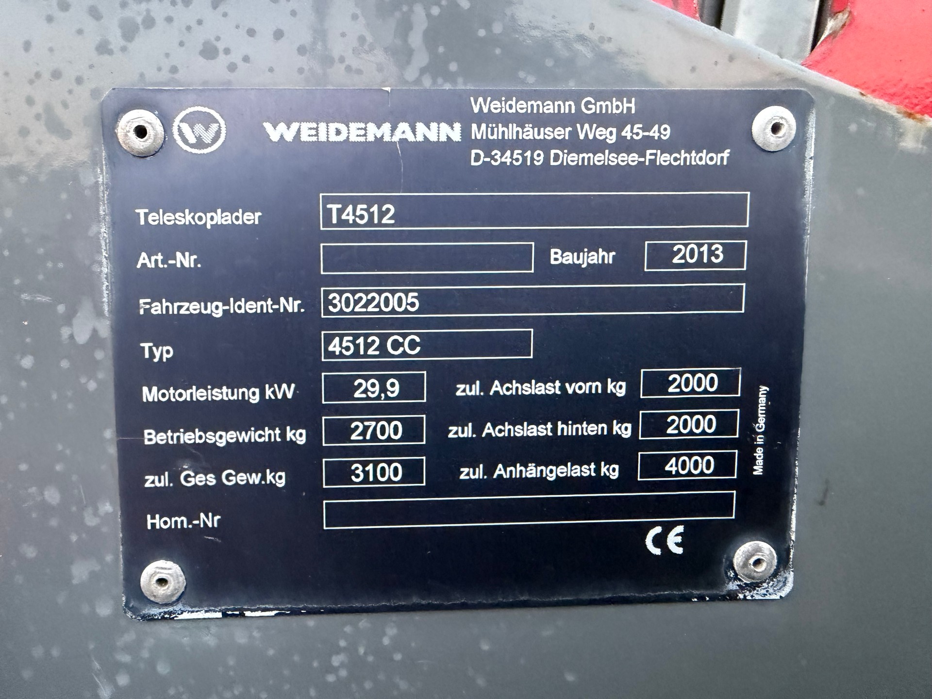 UNIMOG Weidemann T4512 4x4 Kramer-image-11