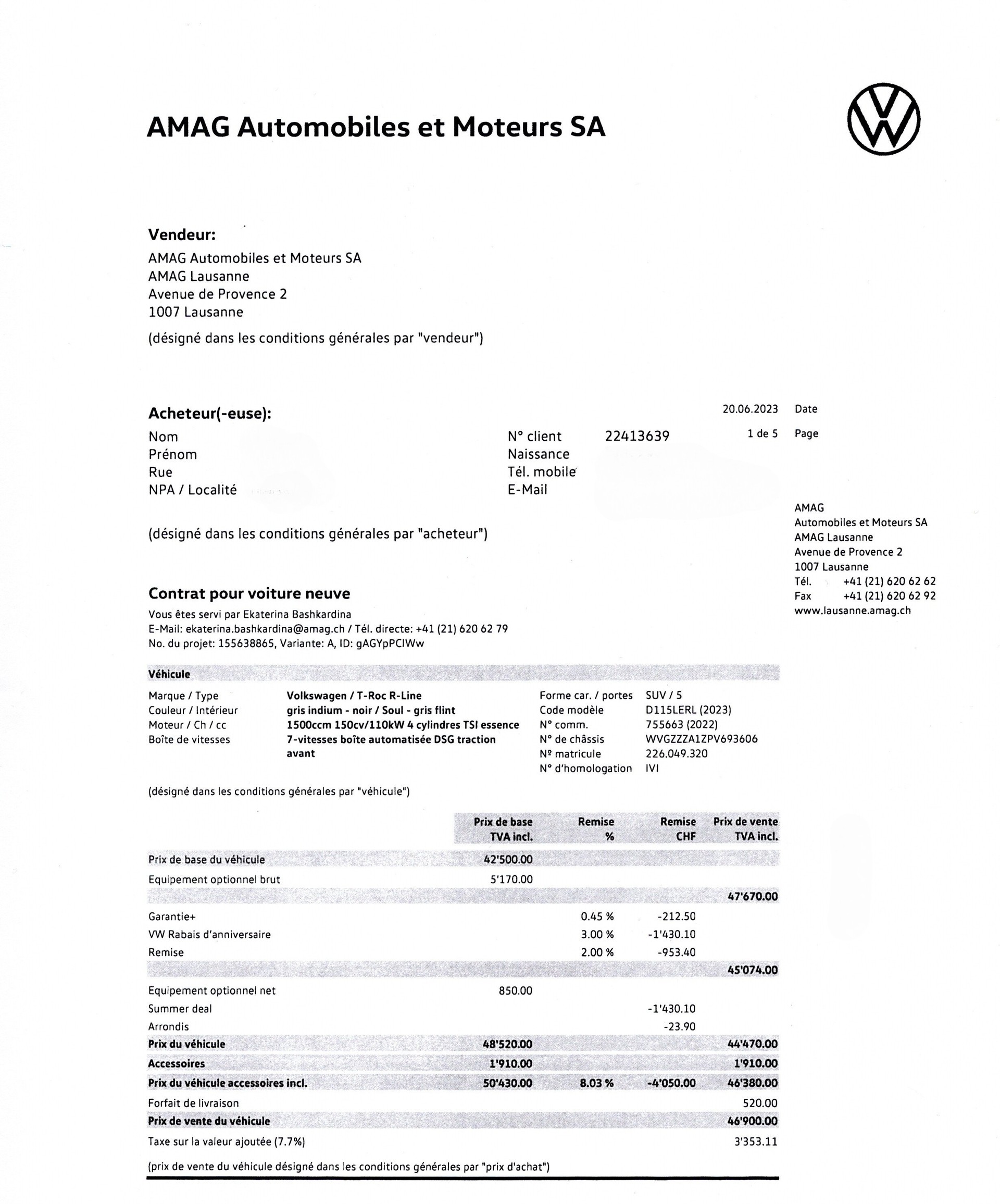 VW 1.5 TSI R-Line DSG-image-1