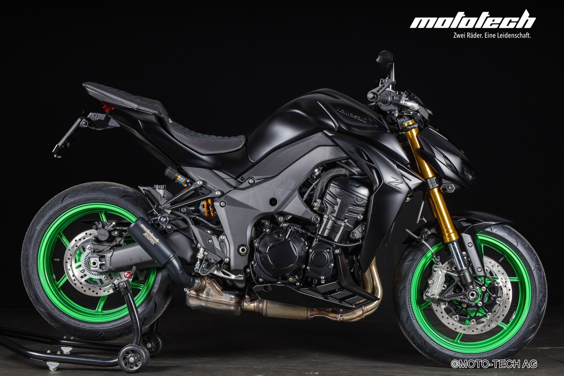 KAWASAKI Z 1100 SE STAGE 1 FLAT BLACK SHARK-showroom-element-1
