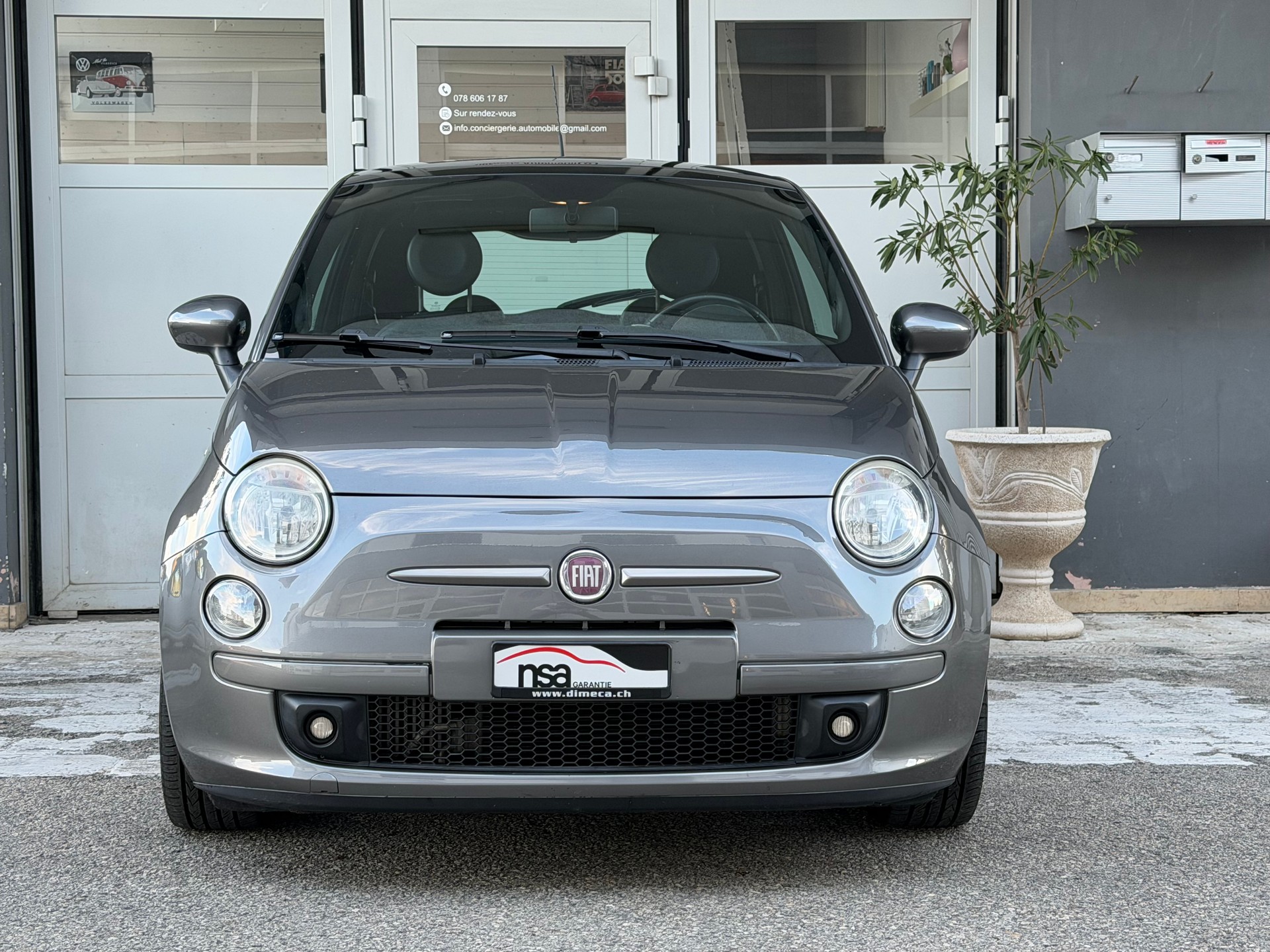 FIAT 500 0.9 Twinair Turbo Lounge automatique / Intérieur cuir / climatisation automatique / toit ouvrant / roues hiver / expertisée-image-4