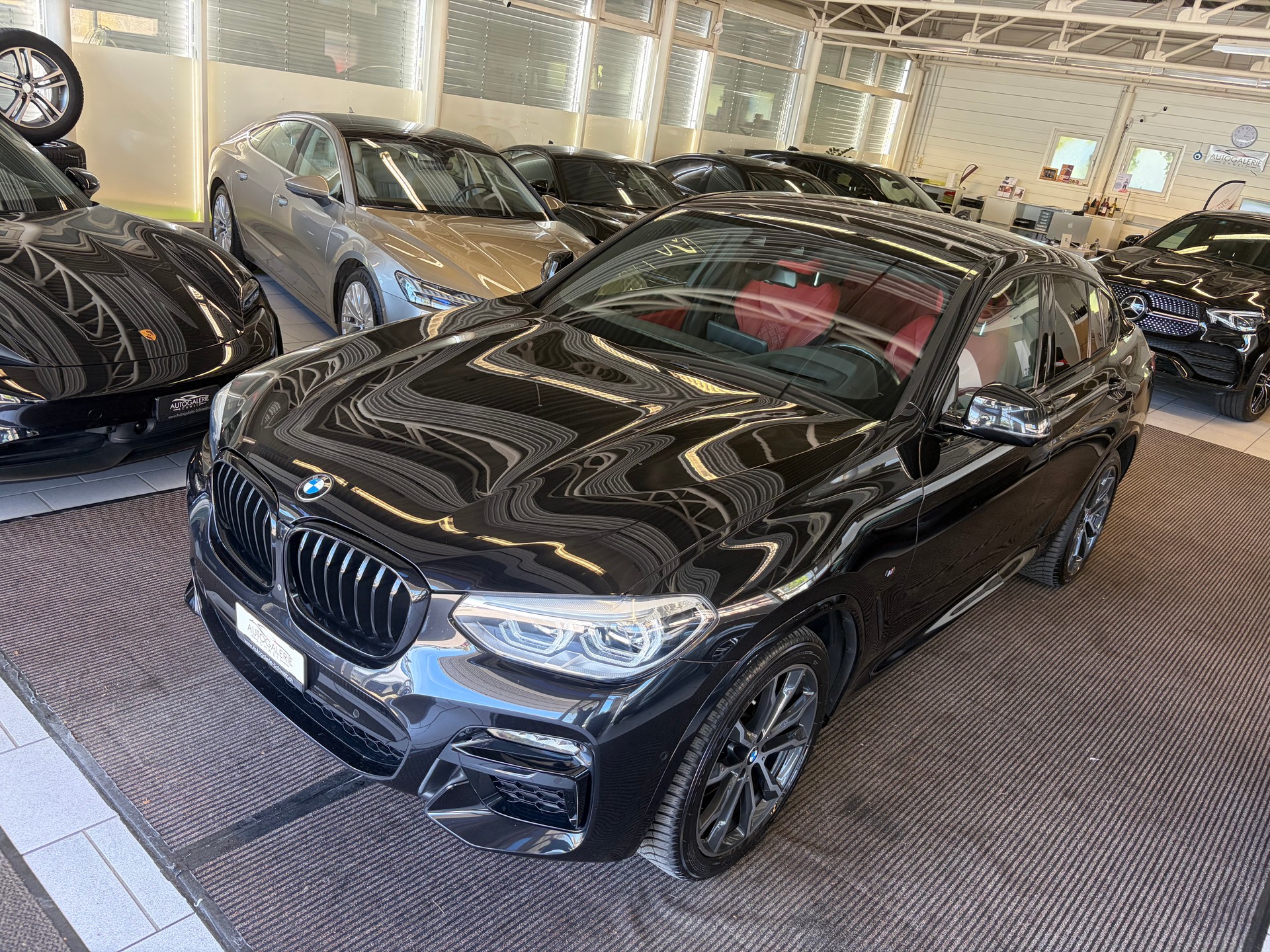 BMW X4 M40i Steptronic | CH Swiss | Individual Leder Fiona Rot-Schwarz | LED | Memory | DRIVING ASSISTANT |-image-31
