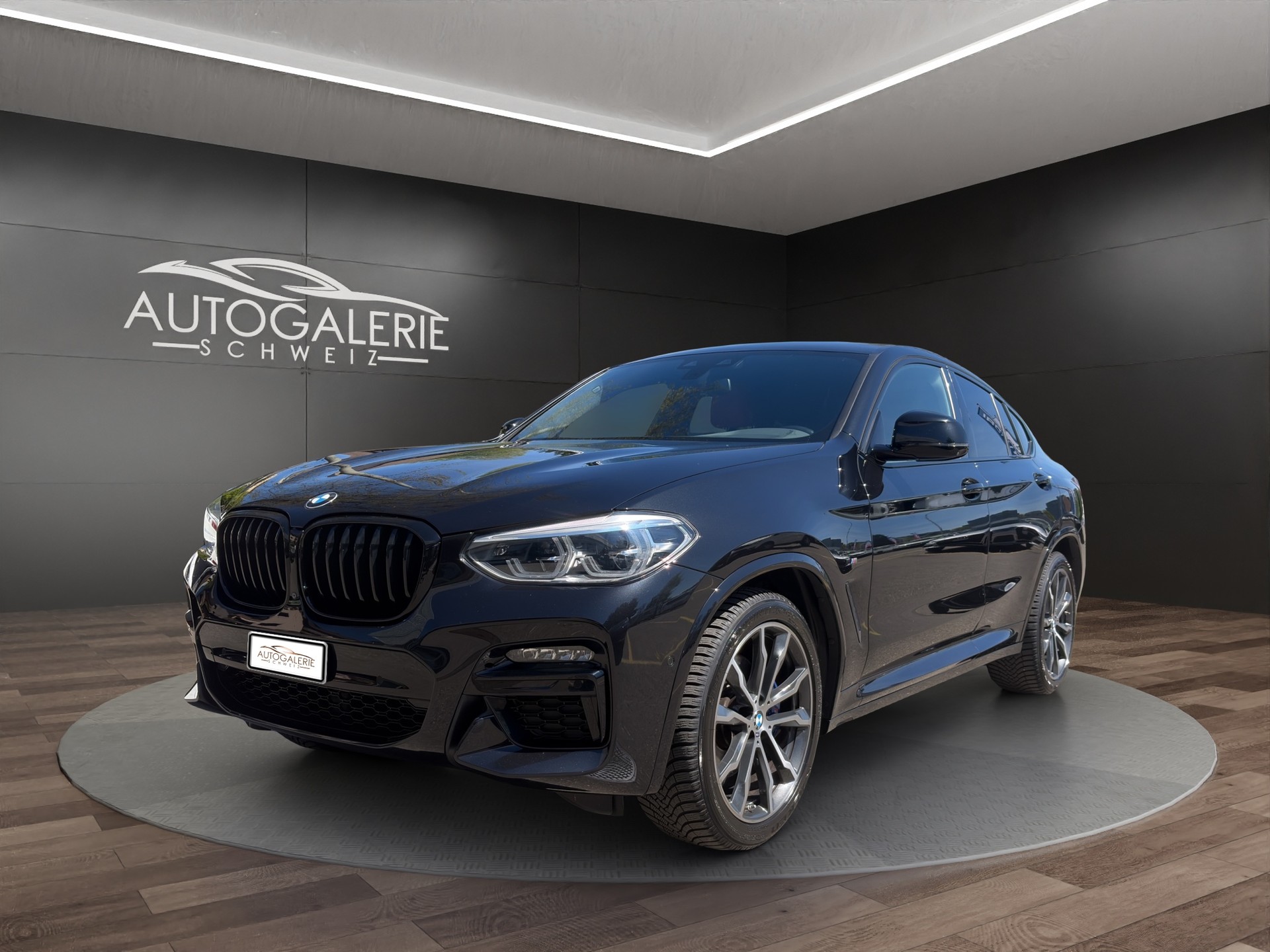 BMW X4 M40i Steptronic | CH Swiss | Individual Leder Fiona Rot-Schwarz | LED | Memory | DRIVING ASSISTANT |-image-0