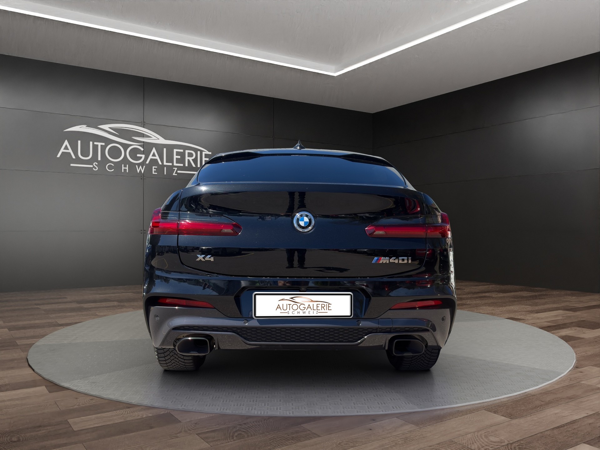 BMW X4 M40i Steptronic | CH Swiss | Individual Leder Fiona Rot-Schwarz | LED | Memory | DRIVING ASSISTANT |-image-4