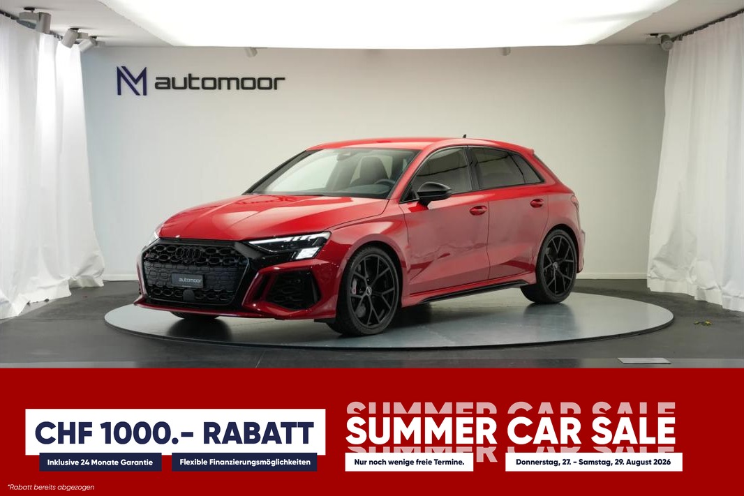 AUDI RS3 Sportback 2.5 TSI quattro S-tronic *Keramikbremse* *CH-Fahrzeug* *Carbon*