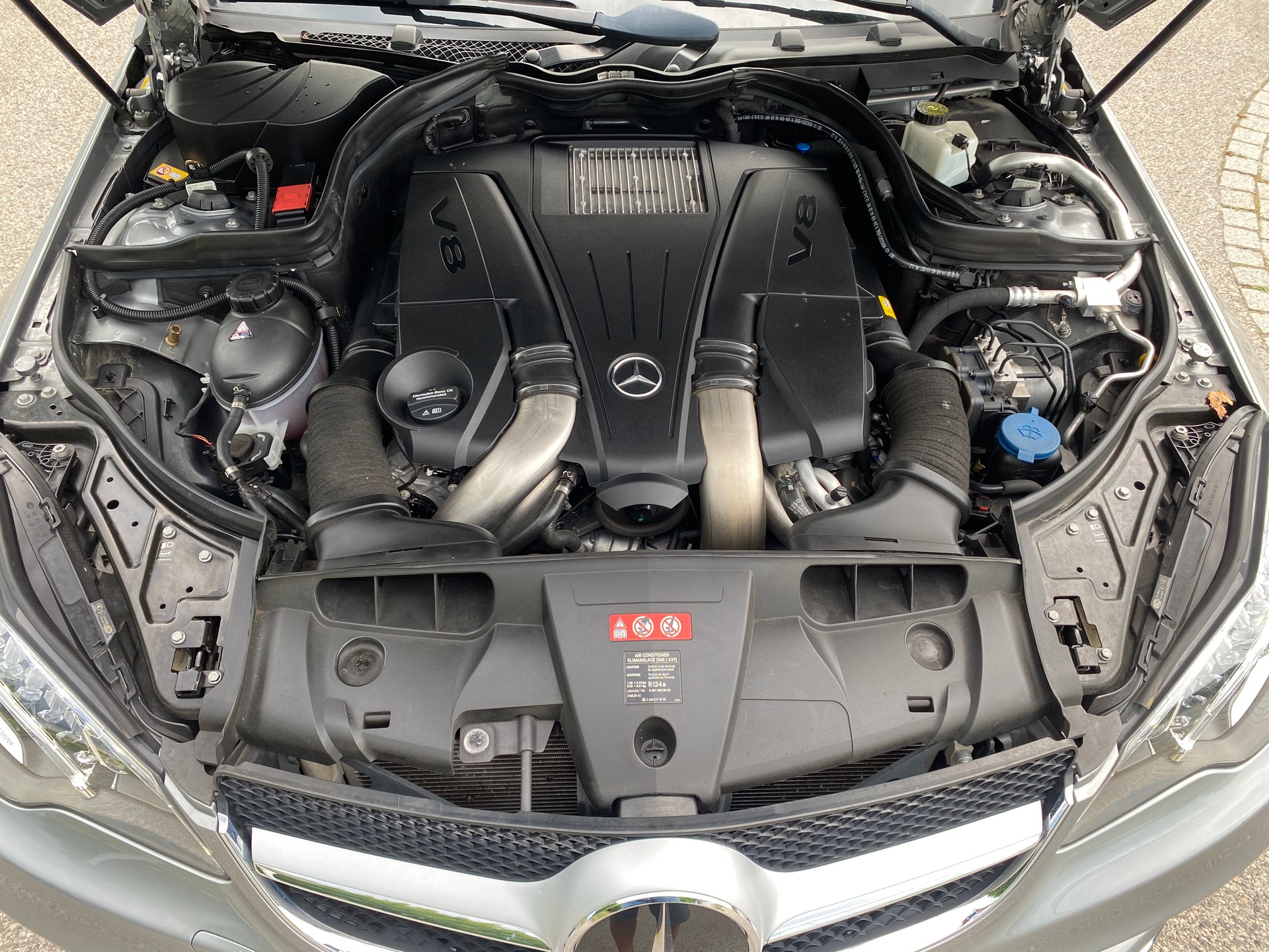 MERCEDES-BENZ E 500 Cabriolet 1er main PN CHF 127800.- Cuir marron - Toile de capote marron (8R89)-image-16